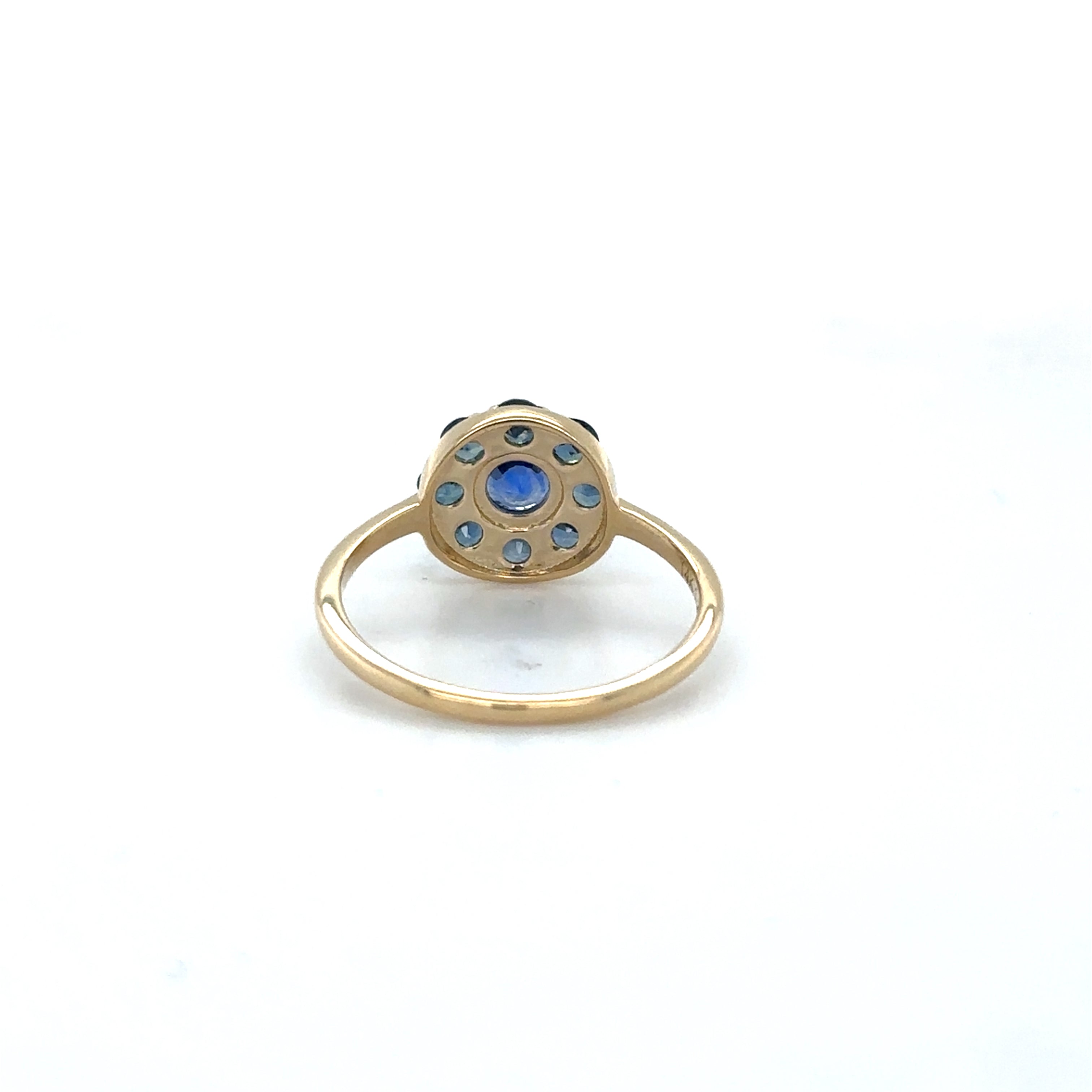 Anillo De Zafiro De Oro Amarillo De 14K 1.15 Ct.