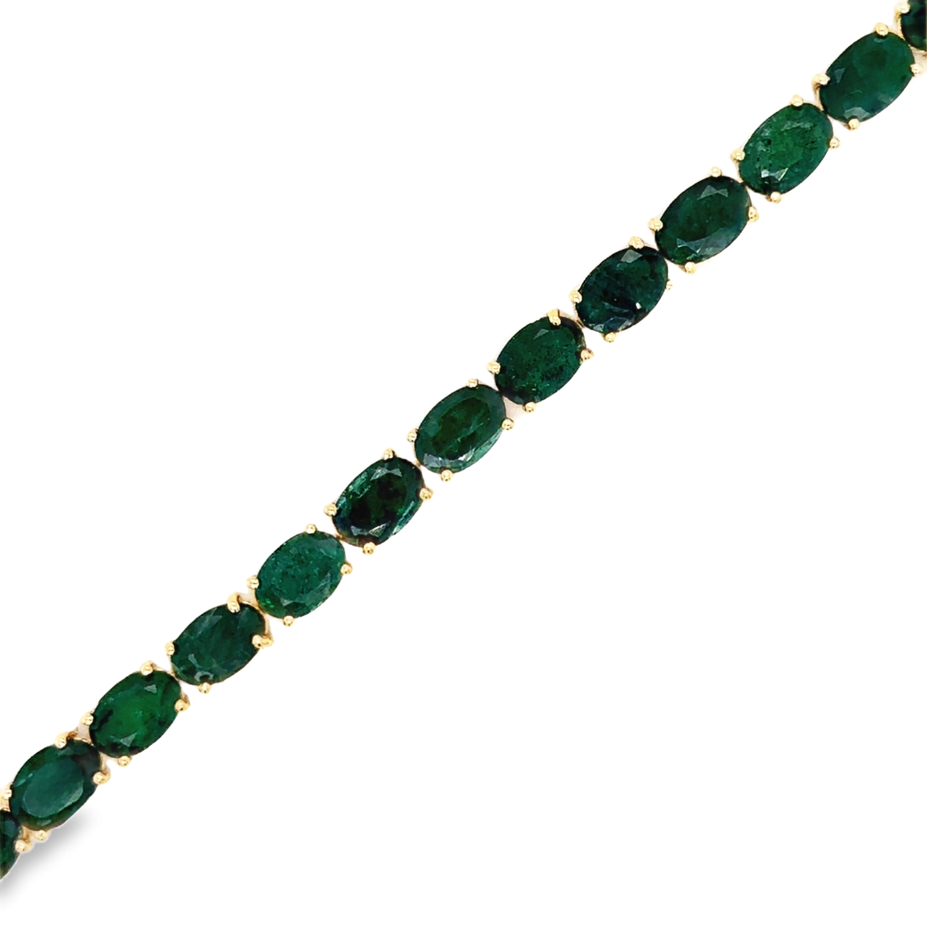 Pulsera De Oro Amarillo De 14 Kt 12.7 Ct.