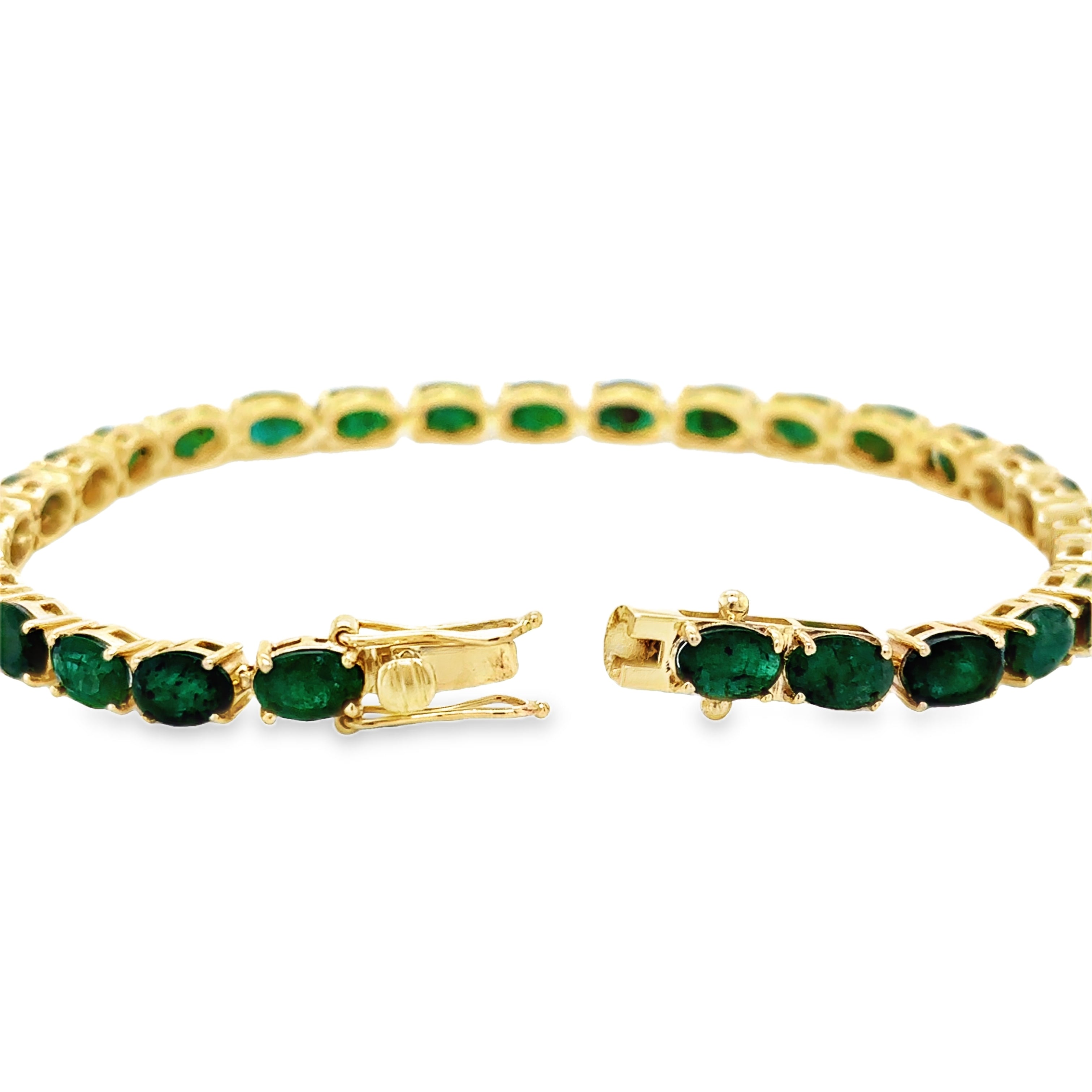 Pulsera De Oro Amarillo De 14 Kt 12.7 Ct.
