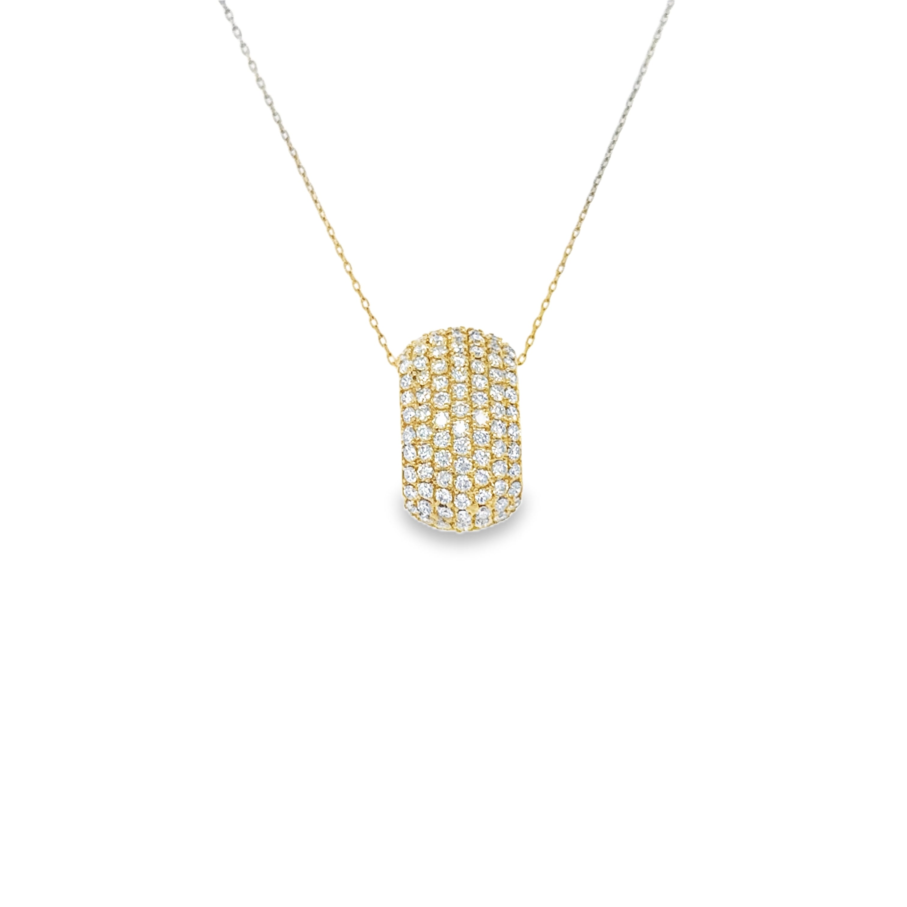 Diamantes De Oro Amarillo De 14 Kt Rondelles Ovalados 16 Mm