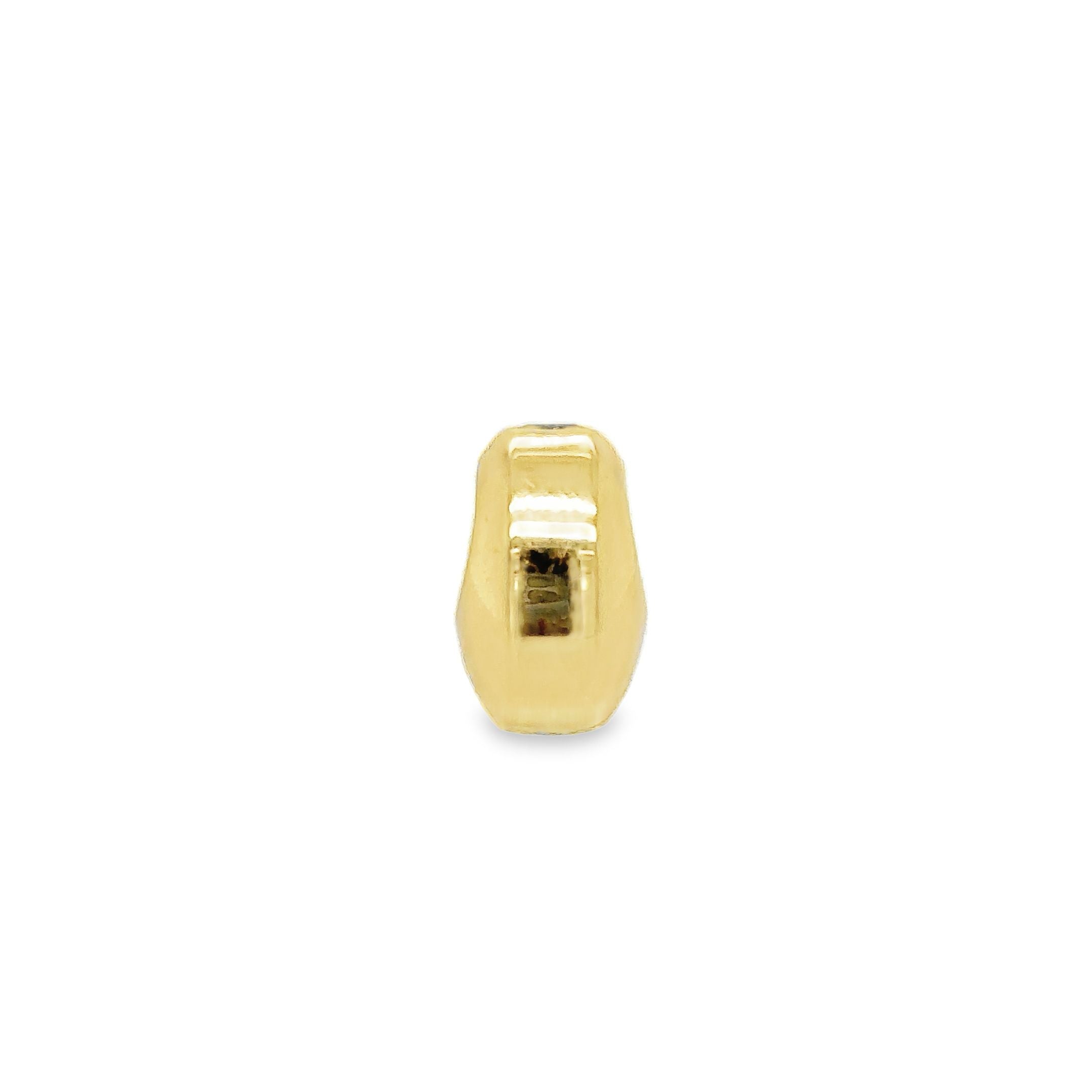 Colgante De Zafiro Oro Amarillo De 14Kt 0.82 Ct.