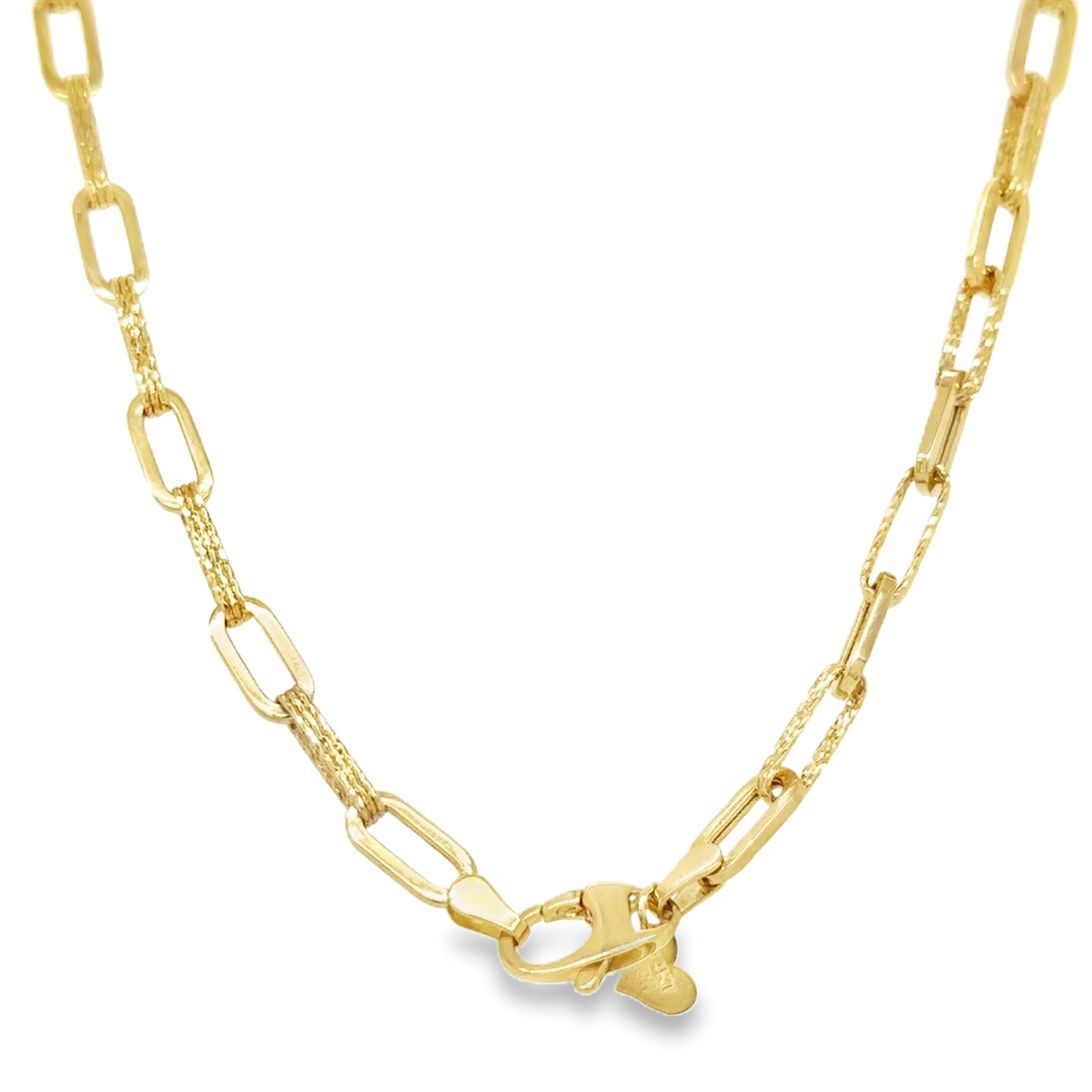 Collar De Oro Amarillo De 14K 10.15 G