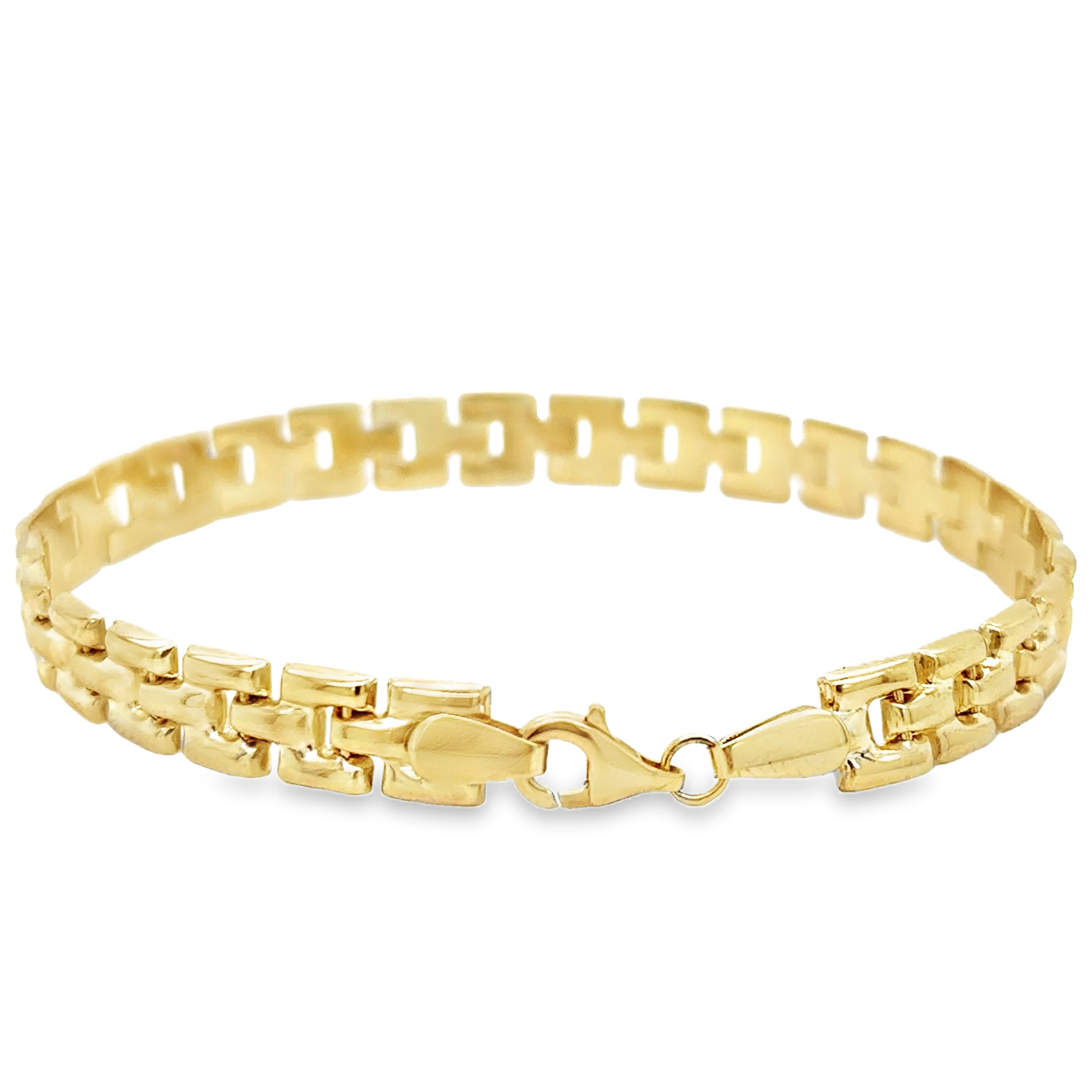 Pulsera De Oro Amarillo De 14Kt 7.65 G