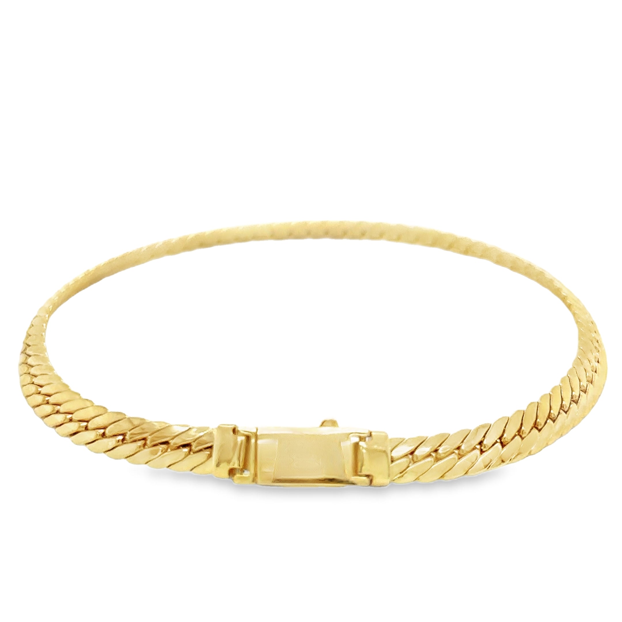 Pulsera De Oro Amarillo De 14Kt 5.70 G