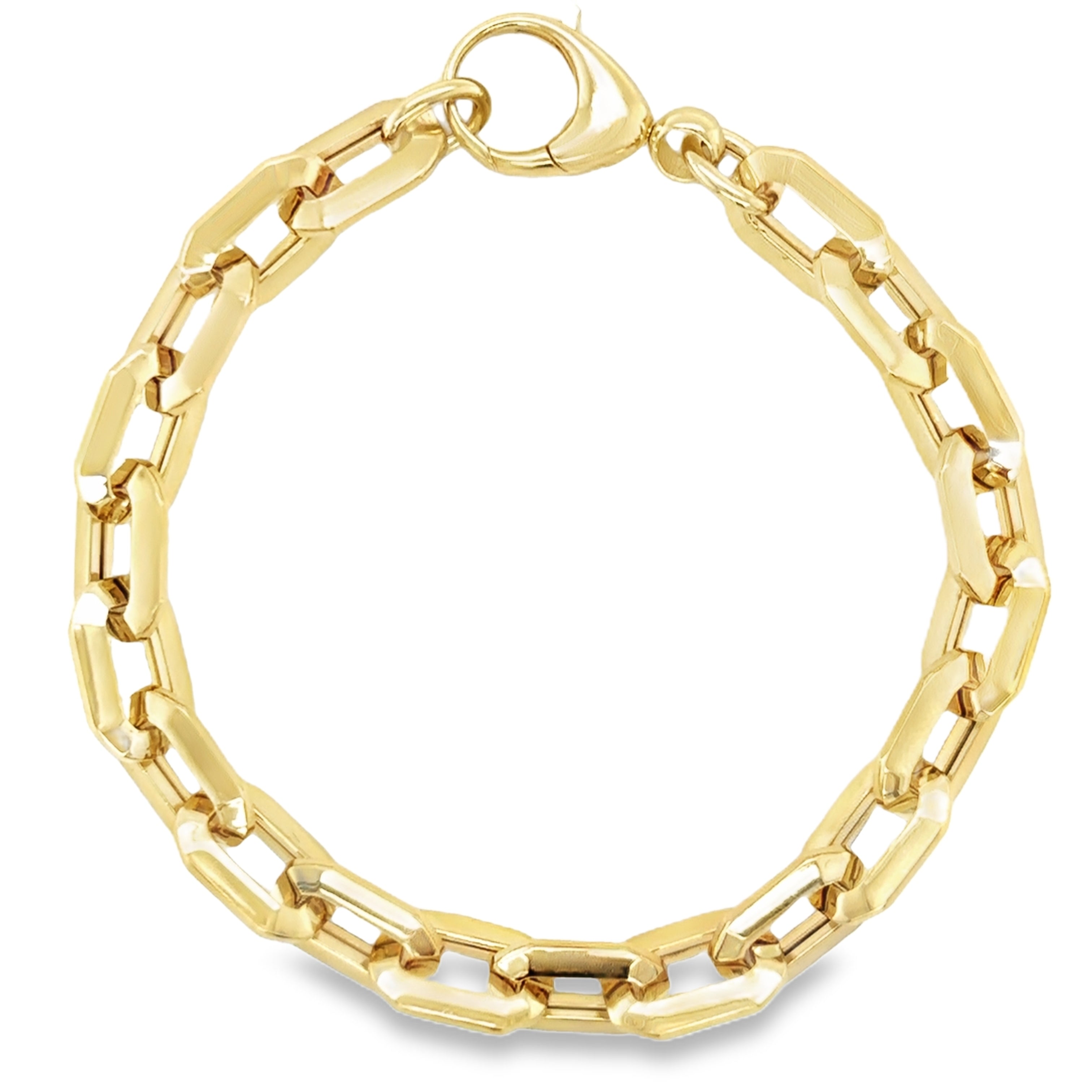 Pulsera De Oro Amarillo De 14Kt 9.60 G