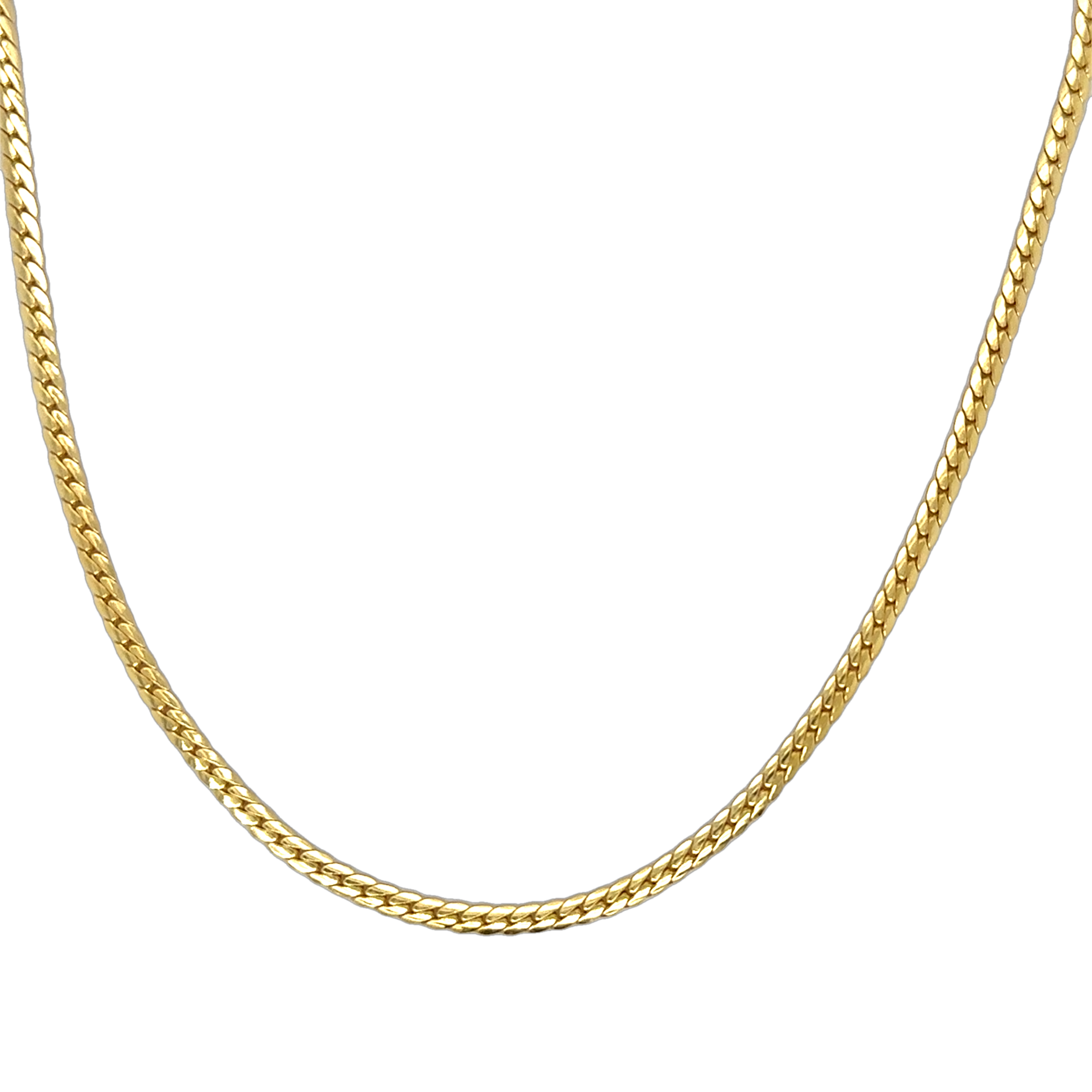 Cadena De Oro Amarillo De 14Kt 16" 2.60 G