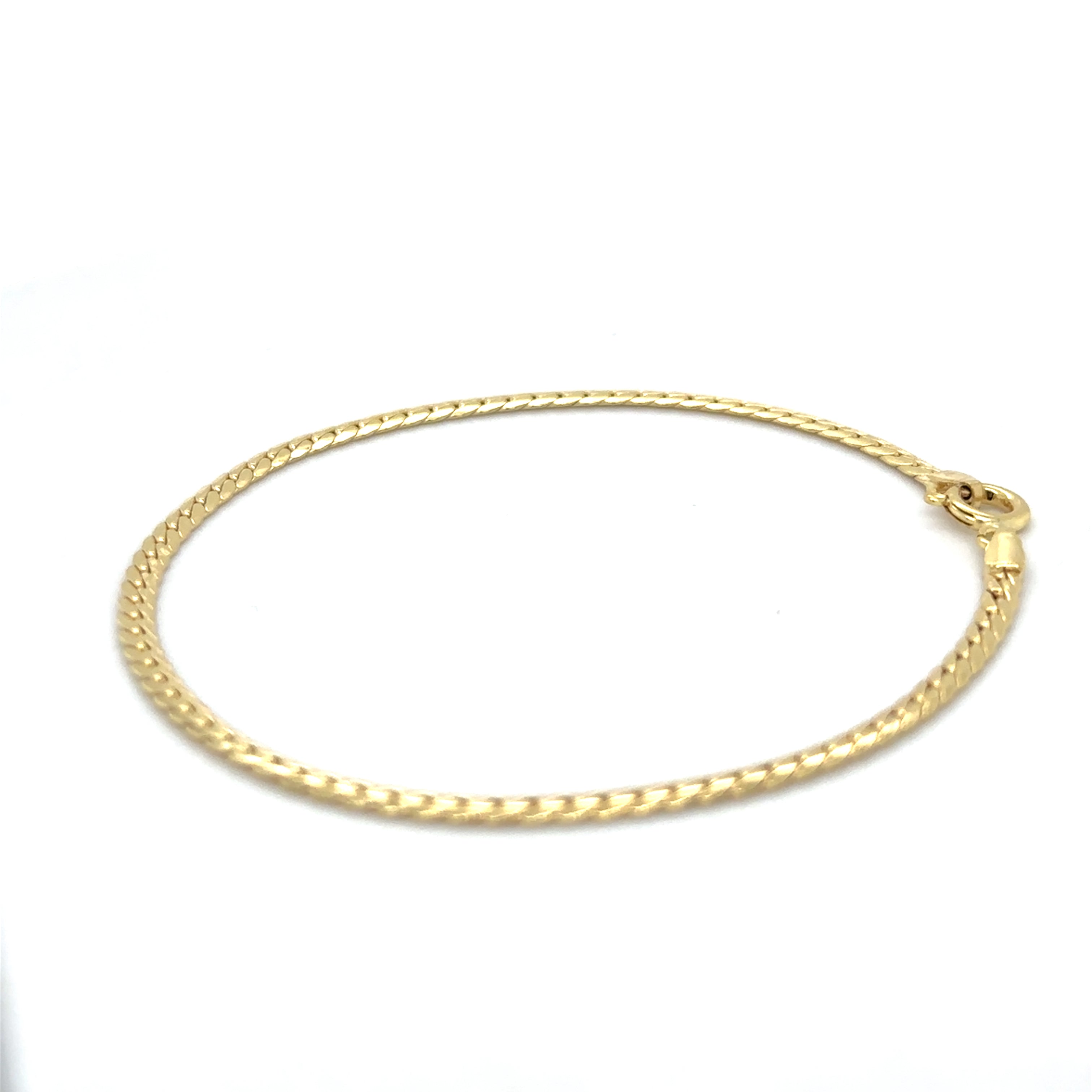 Pulsera De Oro Amarillo De 14Kt 1.30 G