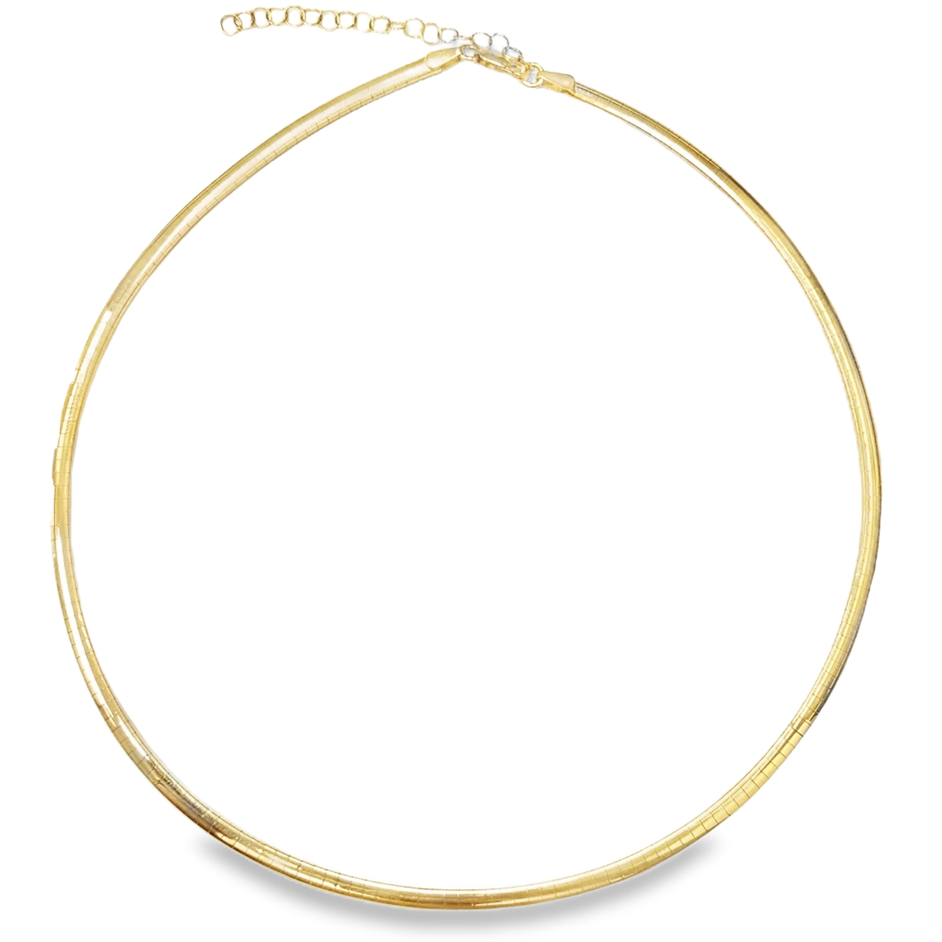 Collar Omega De Oro Amarillo De 14Kt 16.25 G