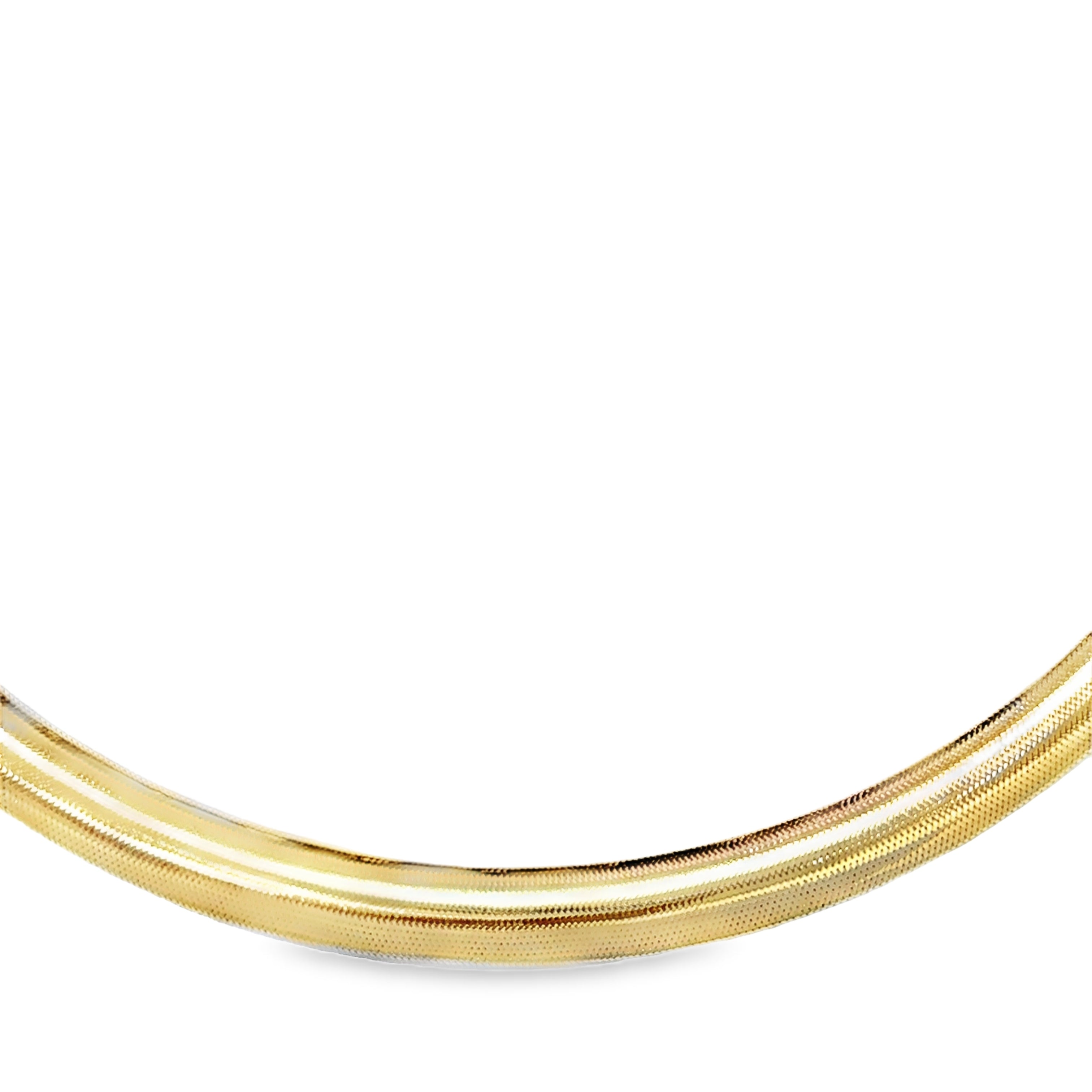 Collar Elástico De Oro Amarillo De 14Kt 3.85 G