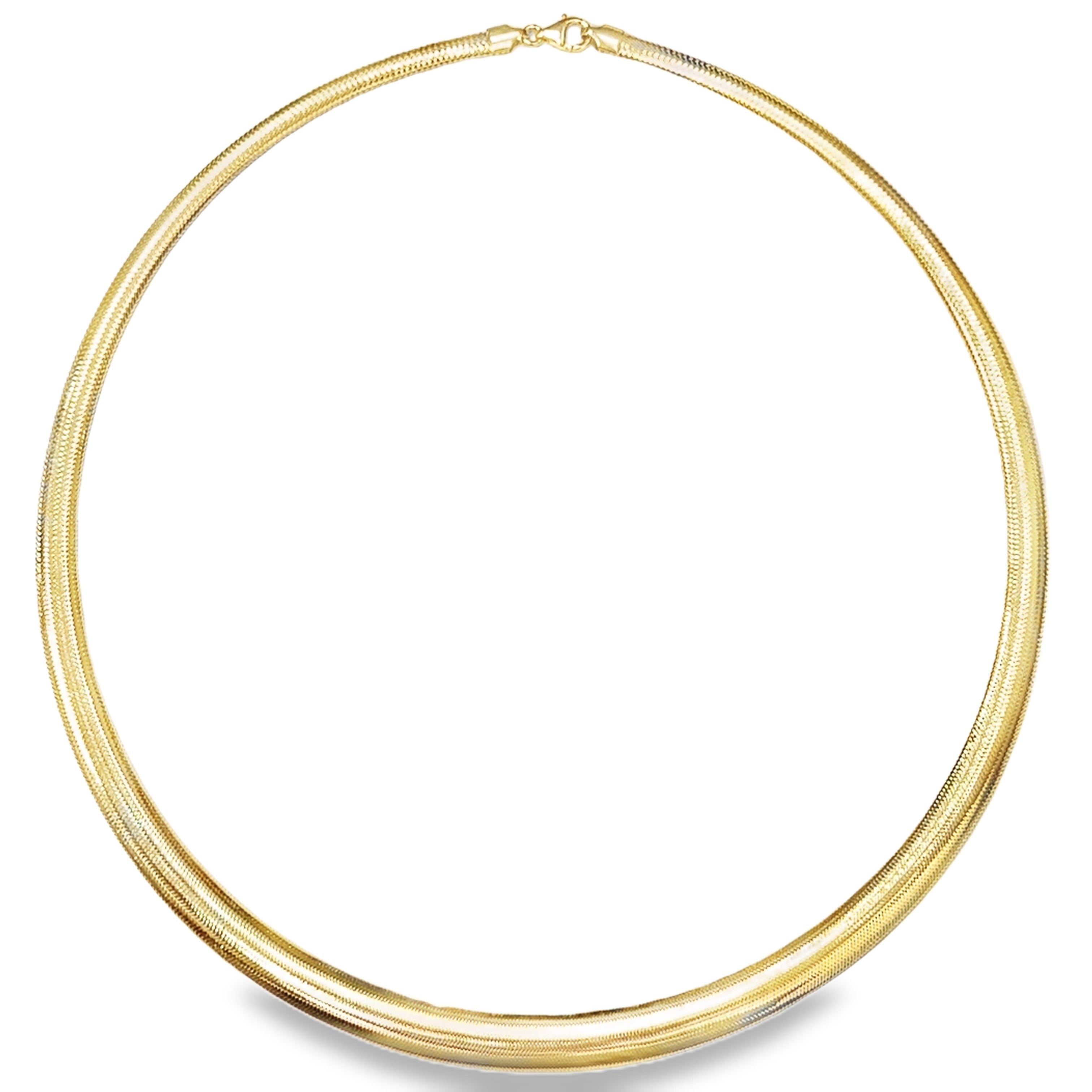 Collar Elástico De Oro Amarillo De 14Kt 3.85 G
