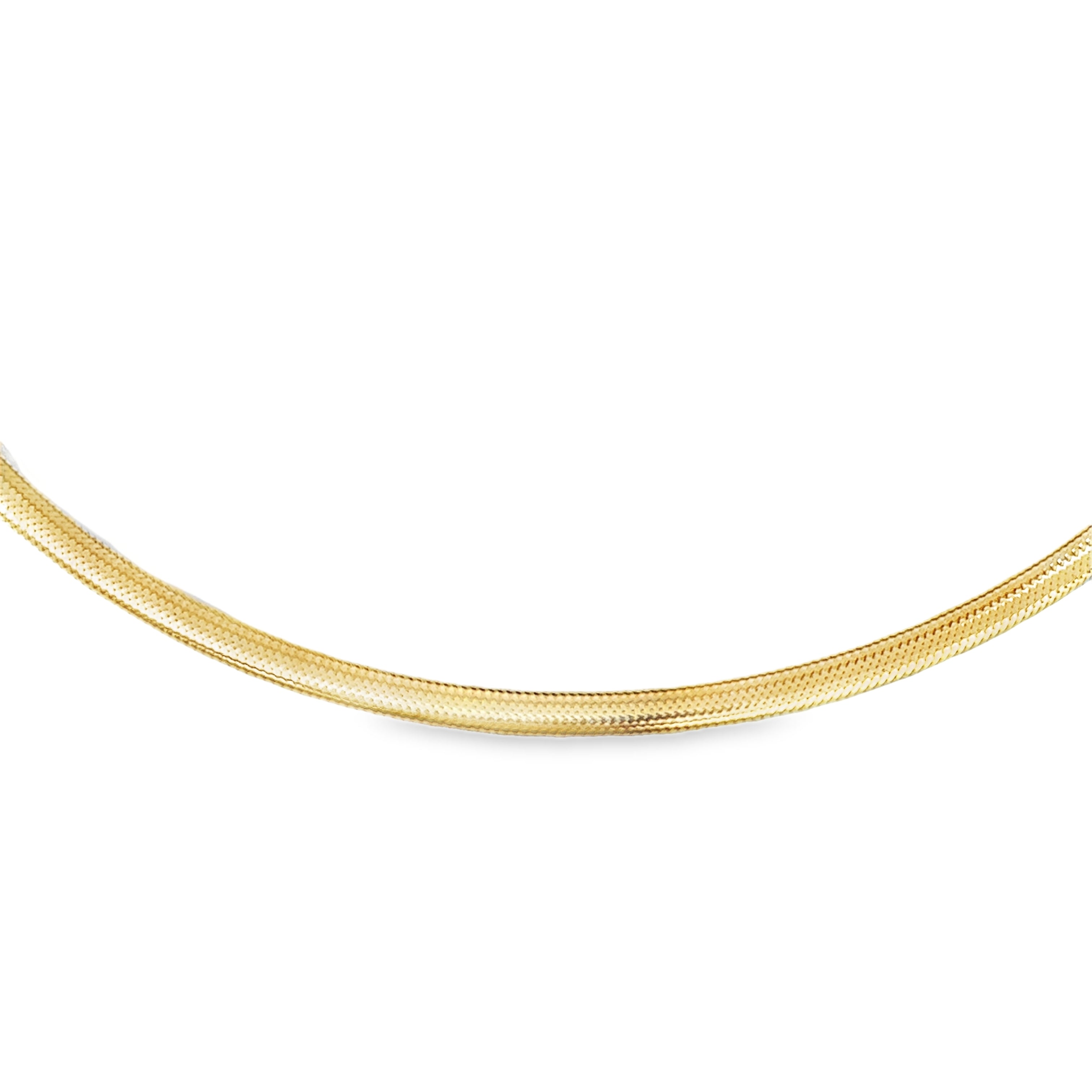 Collar Elástico De Oro Amarillo De 14Kt 3.25 G