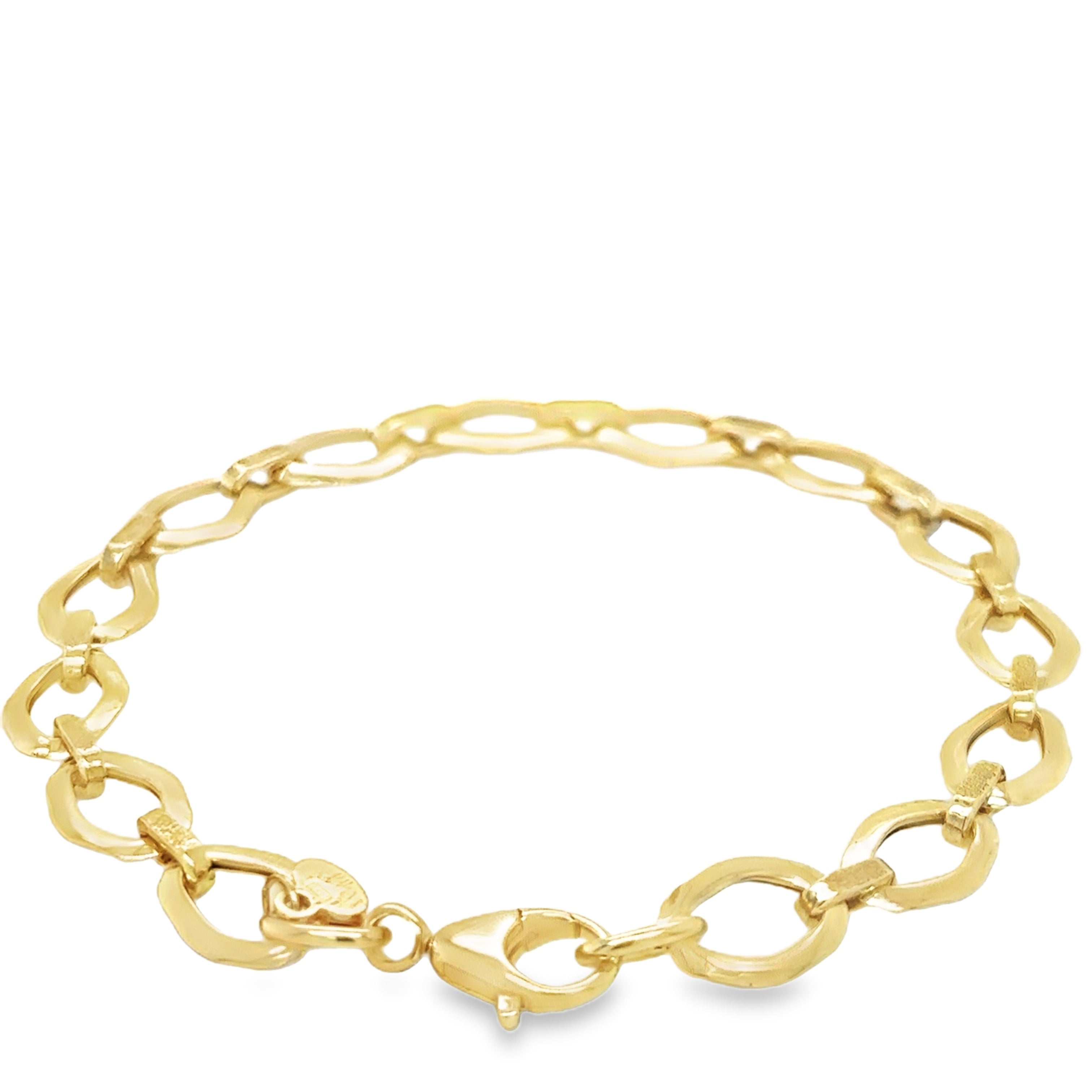 Pulsera De Oro Amarillo De 14K 2.50 G