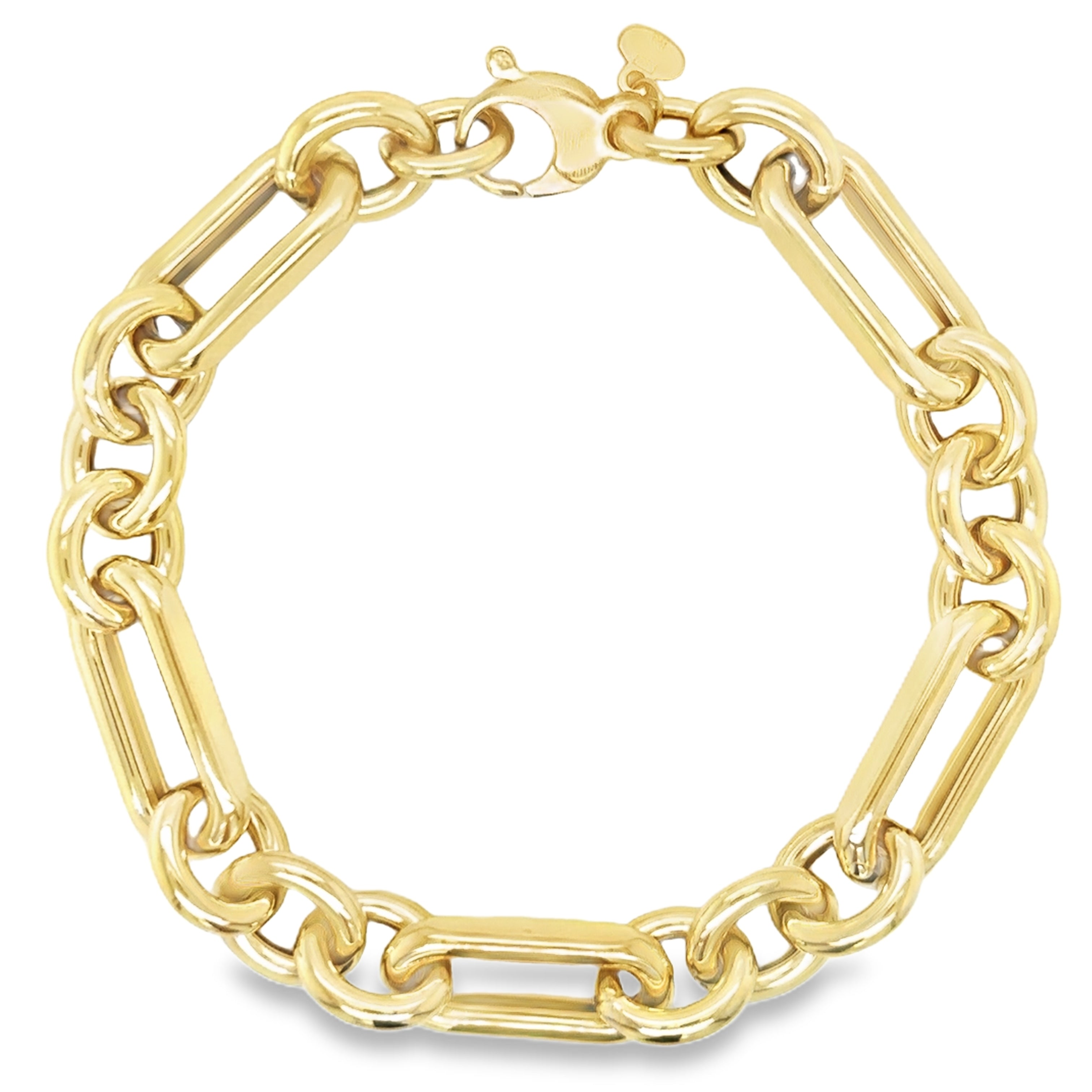 Pulsera De Oro Amarillo De 14Kt 8.65 G
