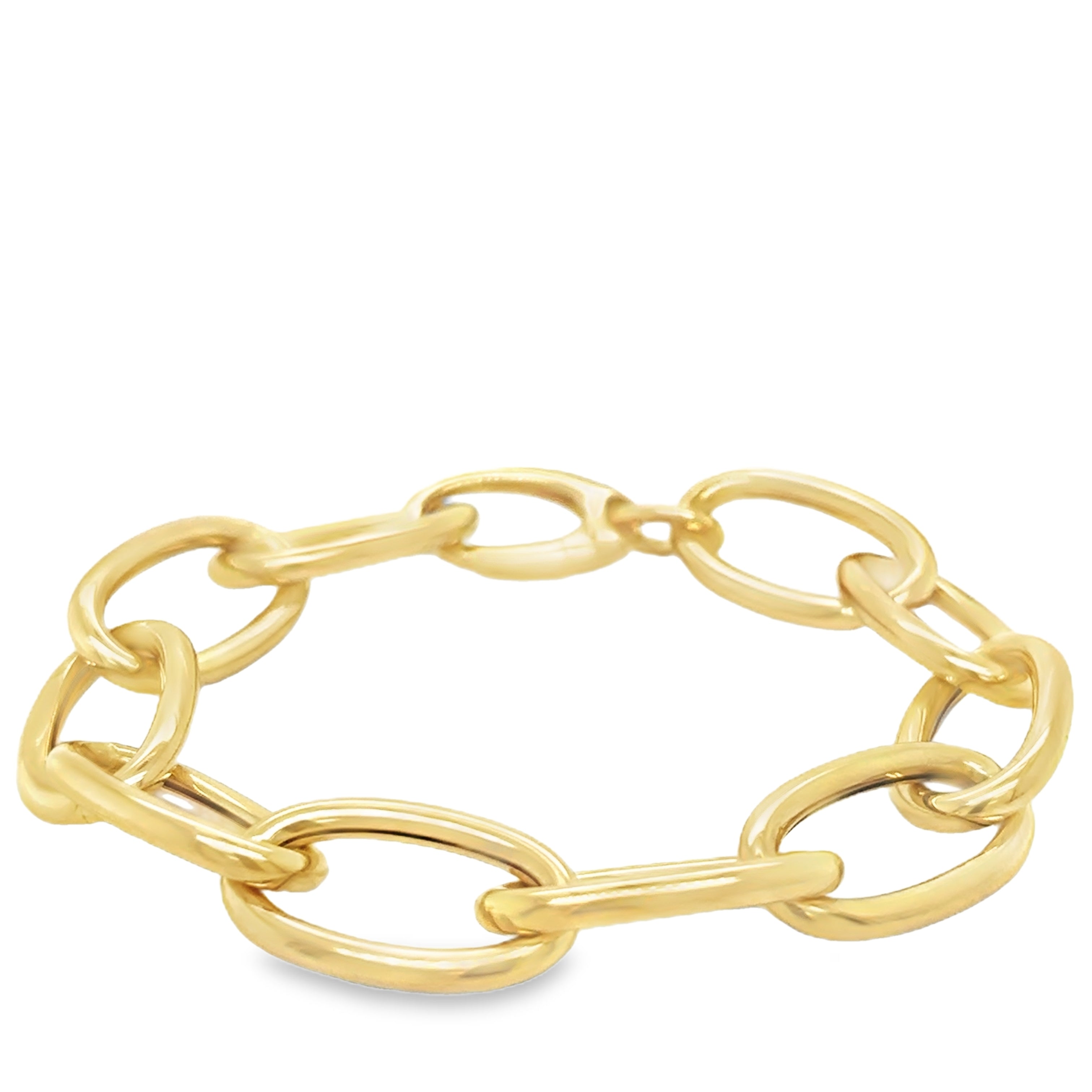 Pulsera De Oro Amarillo De 14Kt 12.10 G