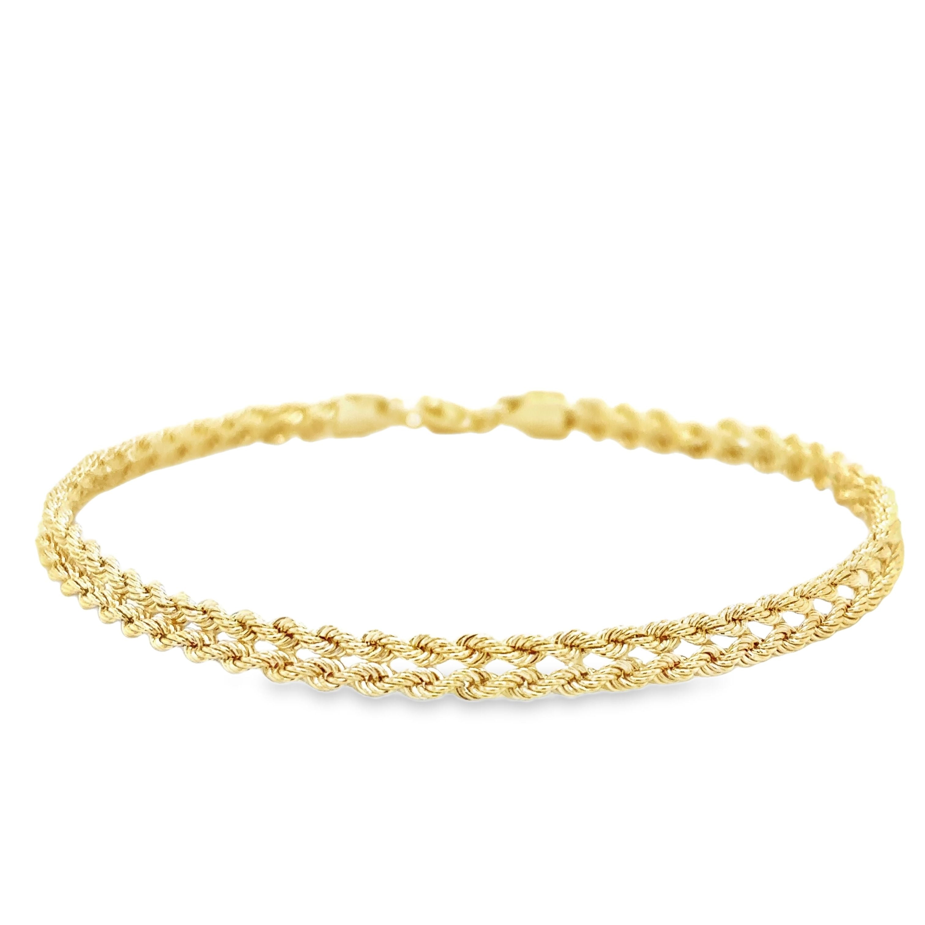Pulsera De Oro Amarillo De 14Kt 2.50 G