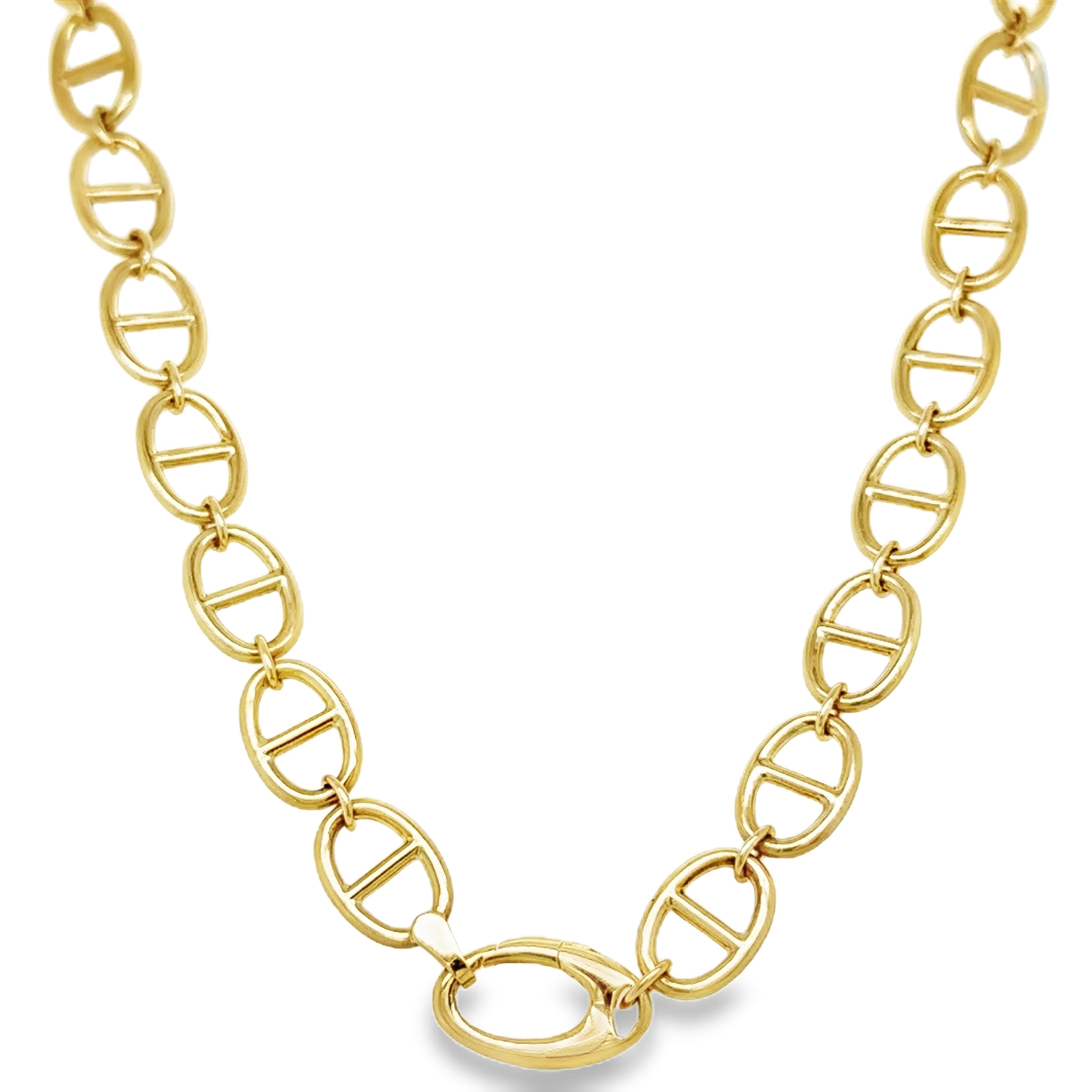 Collar De Oro Amarillo De 14Kt 18" 14.50 G