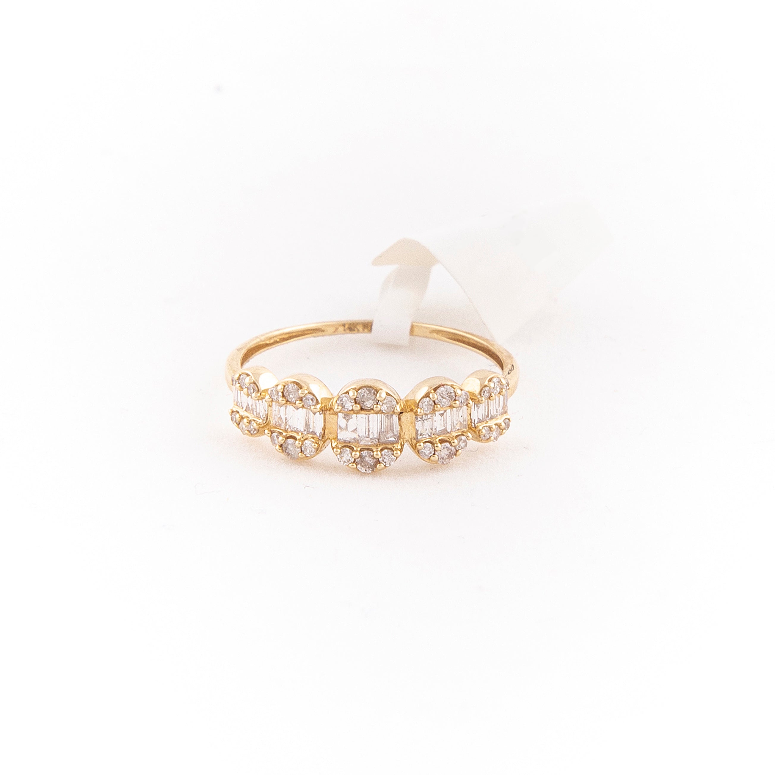 Anillo Diamante Oro Amarillo 14K 0.5 ct.