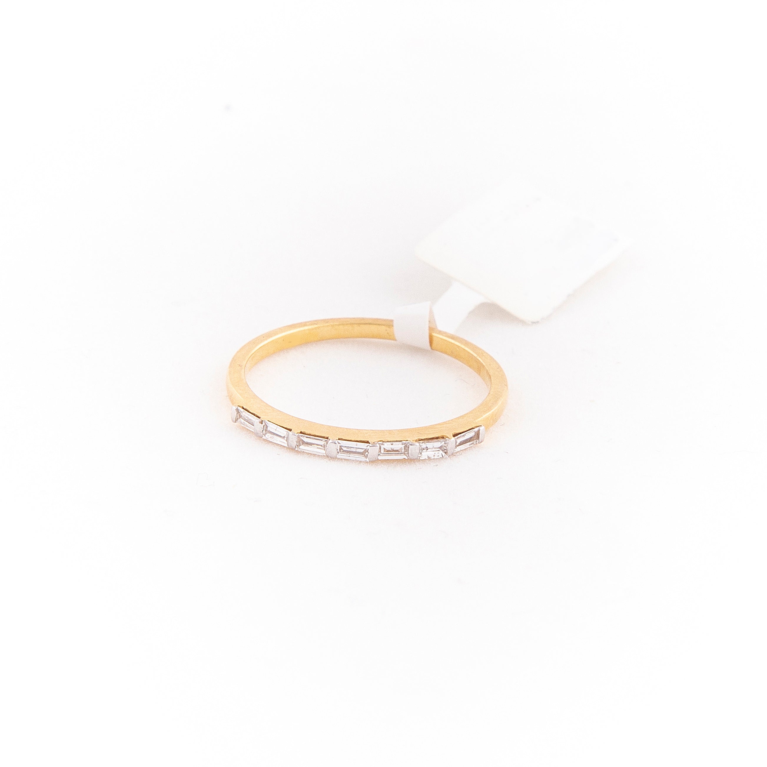 Anillo Churumbela Diamante Oro Amarillo 14K 0.15 ct.