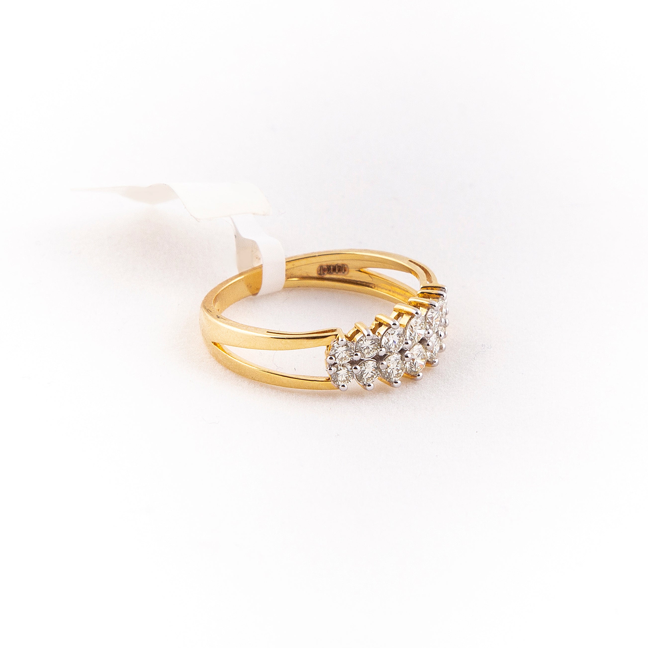 Anillo Diamante Oro Amarillo 14K 0.72 ct.