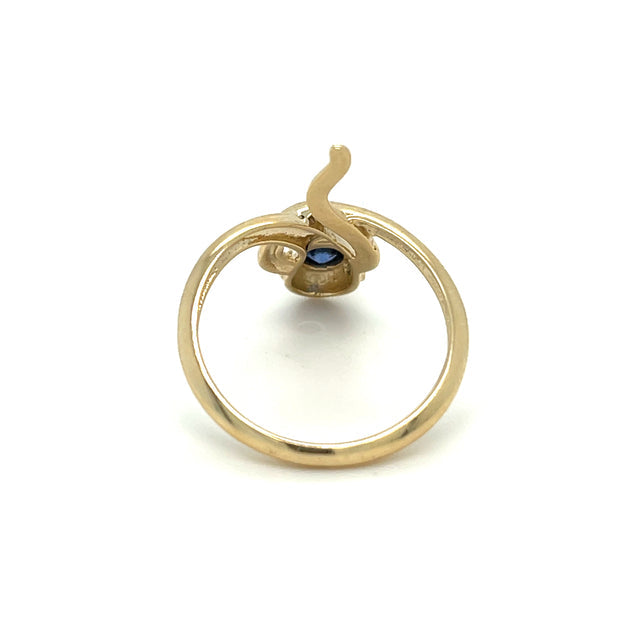 Anillo De Serpiente 0.49 Ct.