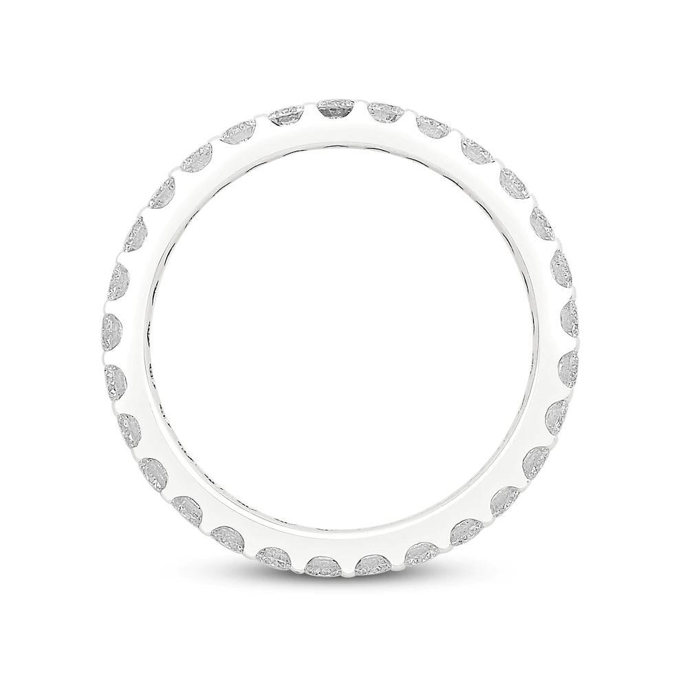 Anillo En Oro Blanco De 14K Con Diamante 1.0 Ct