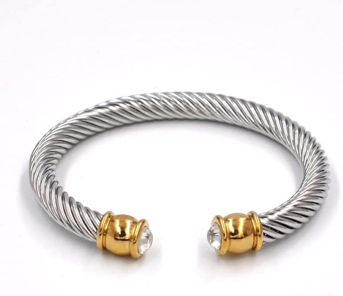 STOCKTON-Plateado con dorado