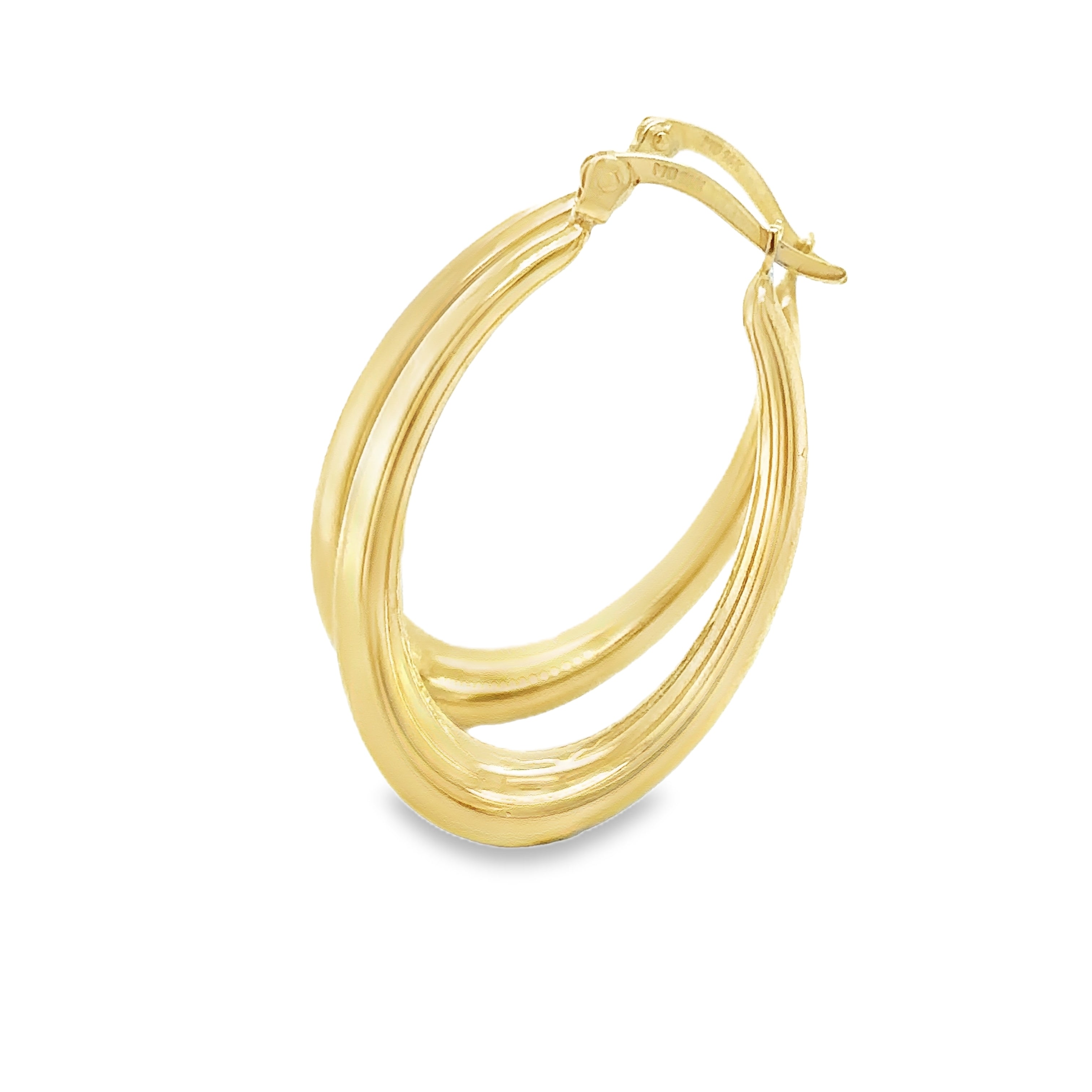 Aretes Oro Amarillo De 14K