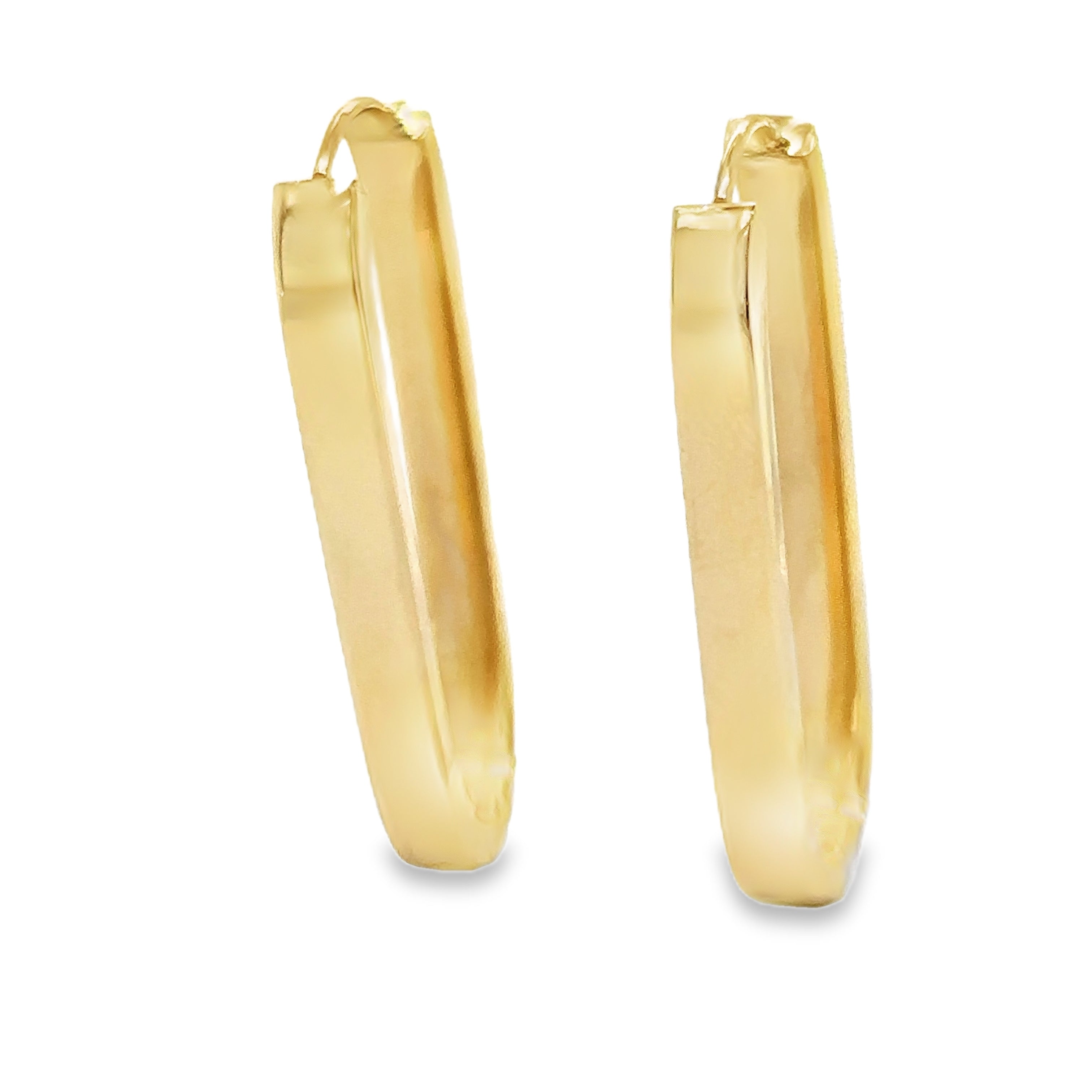 Aretes De Clip Oro Amarillo De 14K