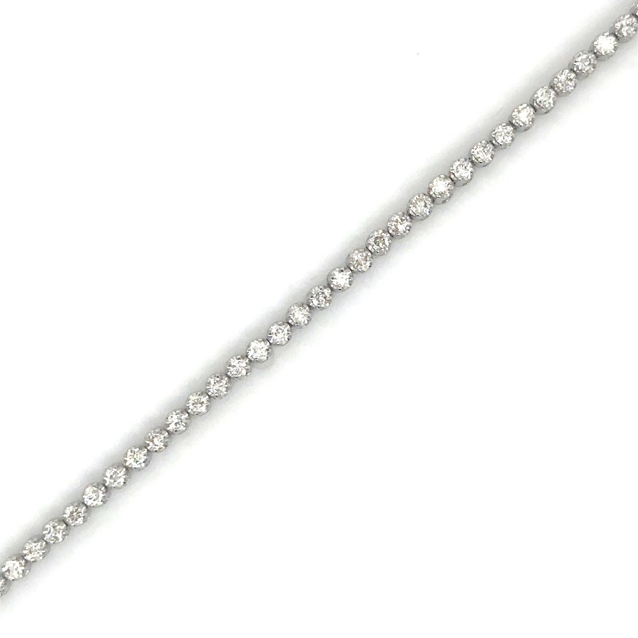 1 CT. Diamond Tennis Bracelet in 14K White Gold