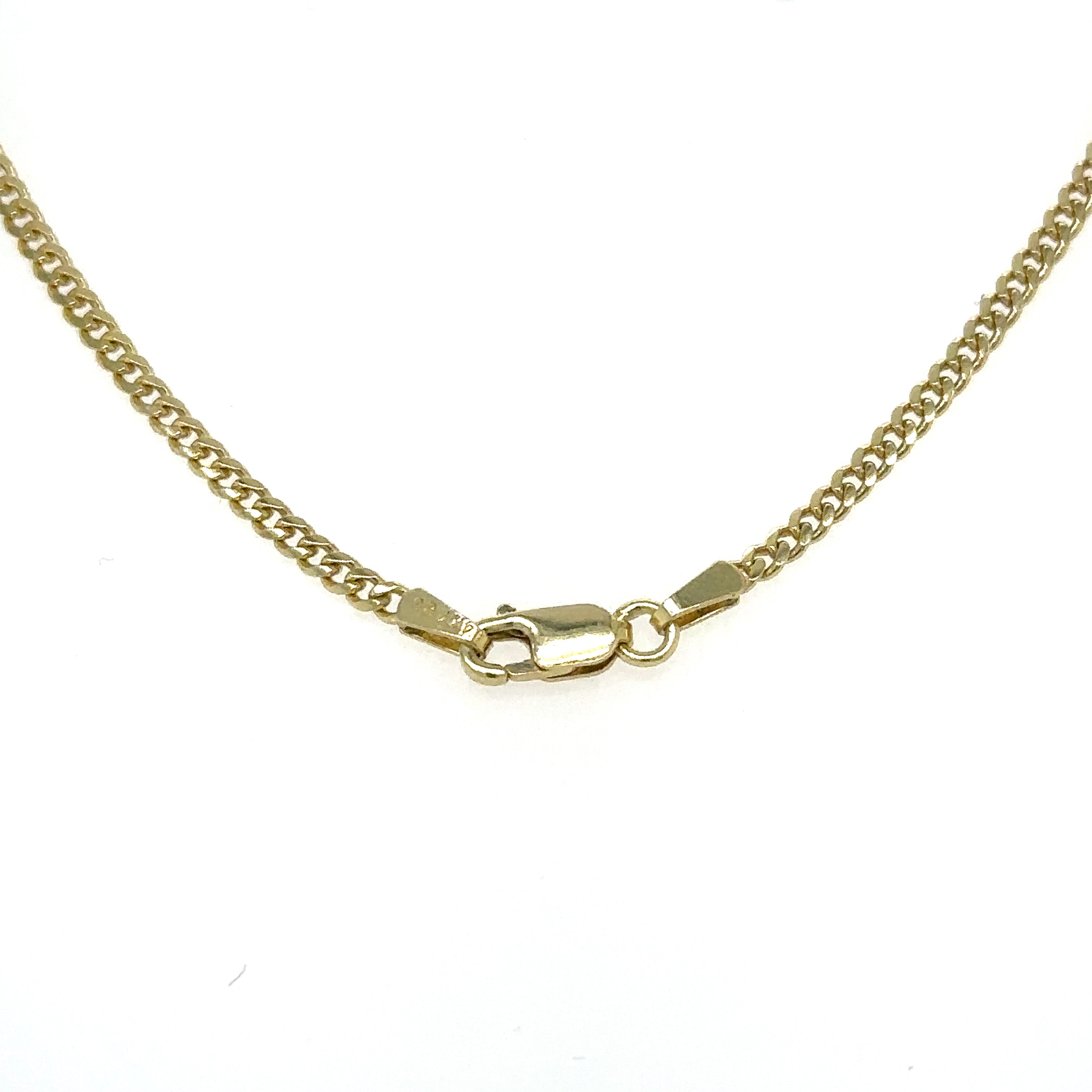 Collar De Esmeraldas De Oro Amarillo De 14Kt 3.57 Ct.