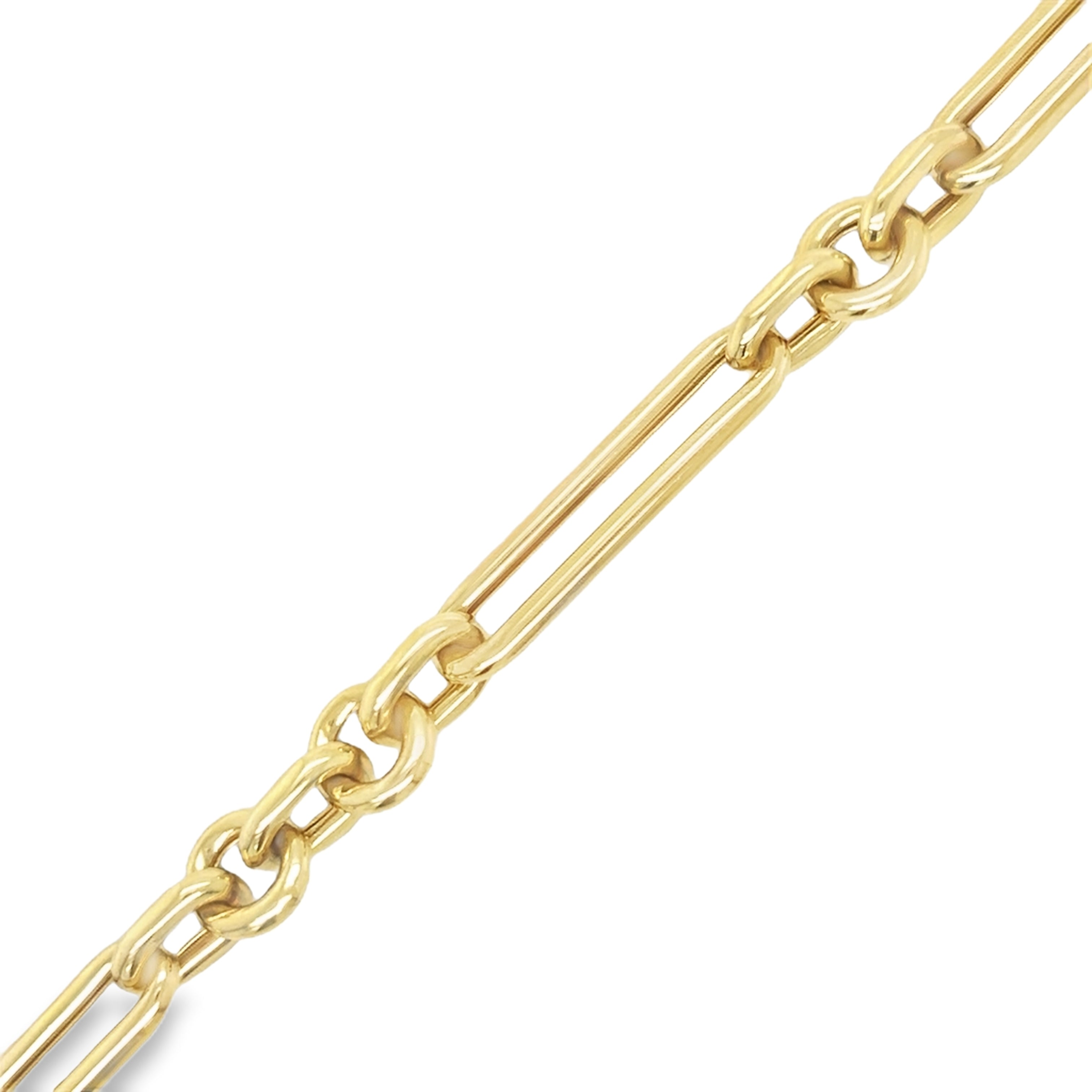 Pulsera Con  Oro Amarillo De 14K