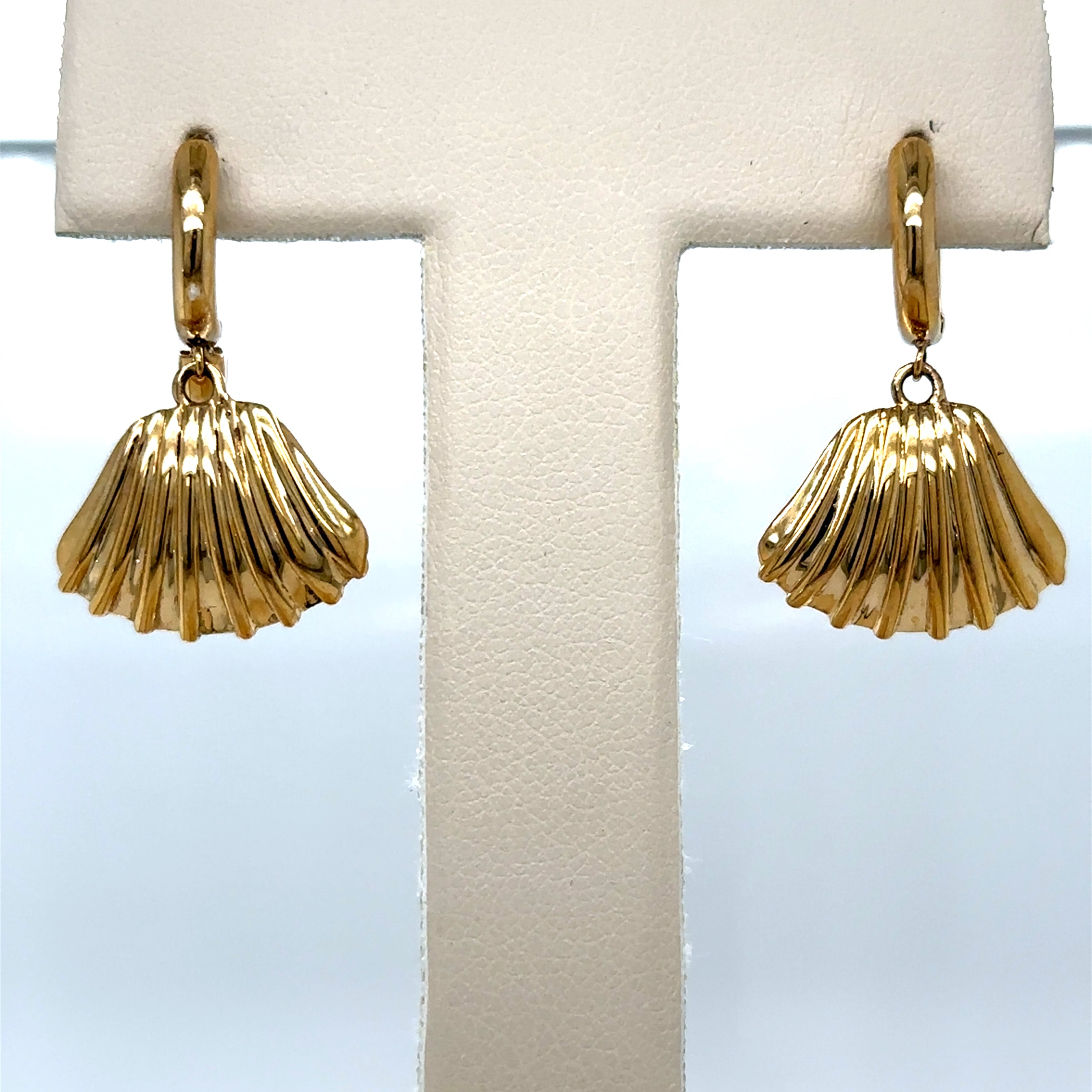 Aretes de Oro Amarillo De 14K