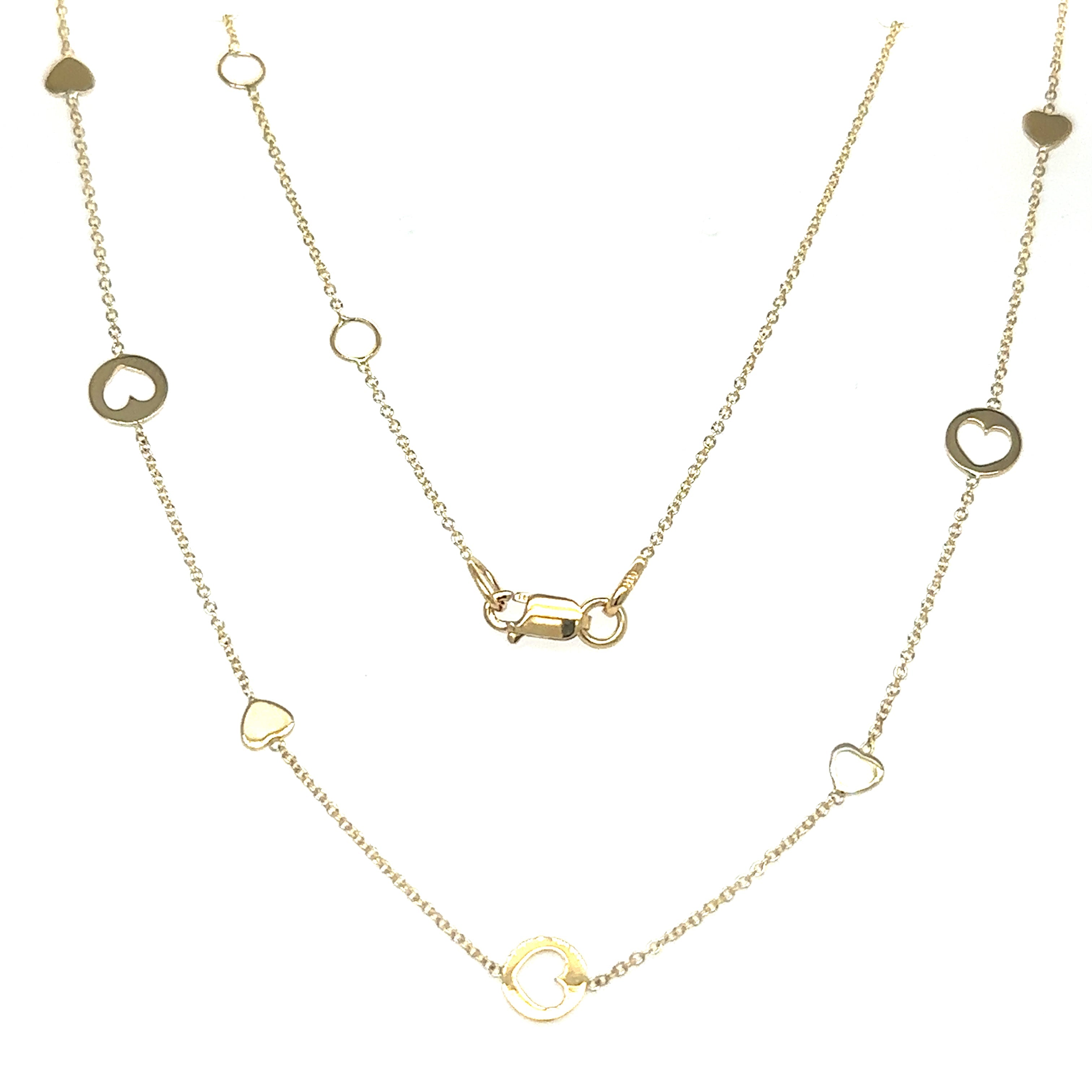 Collar De Corazón  2.45 G