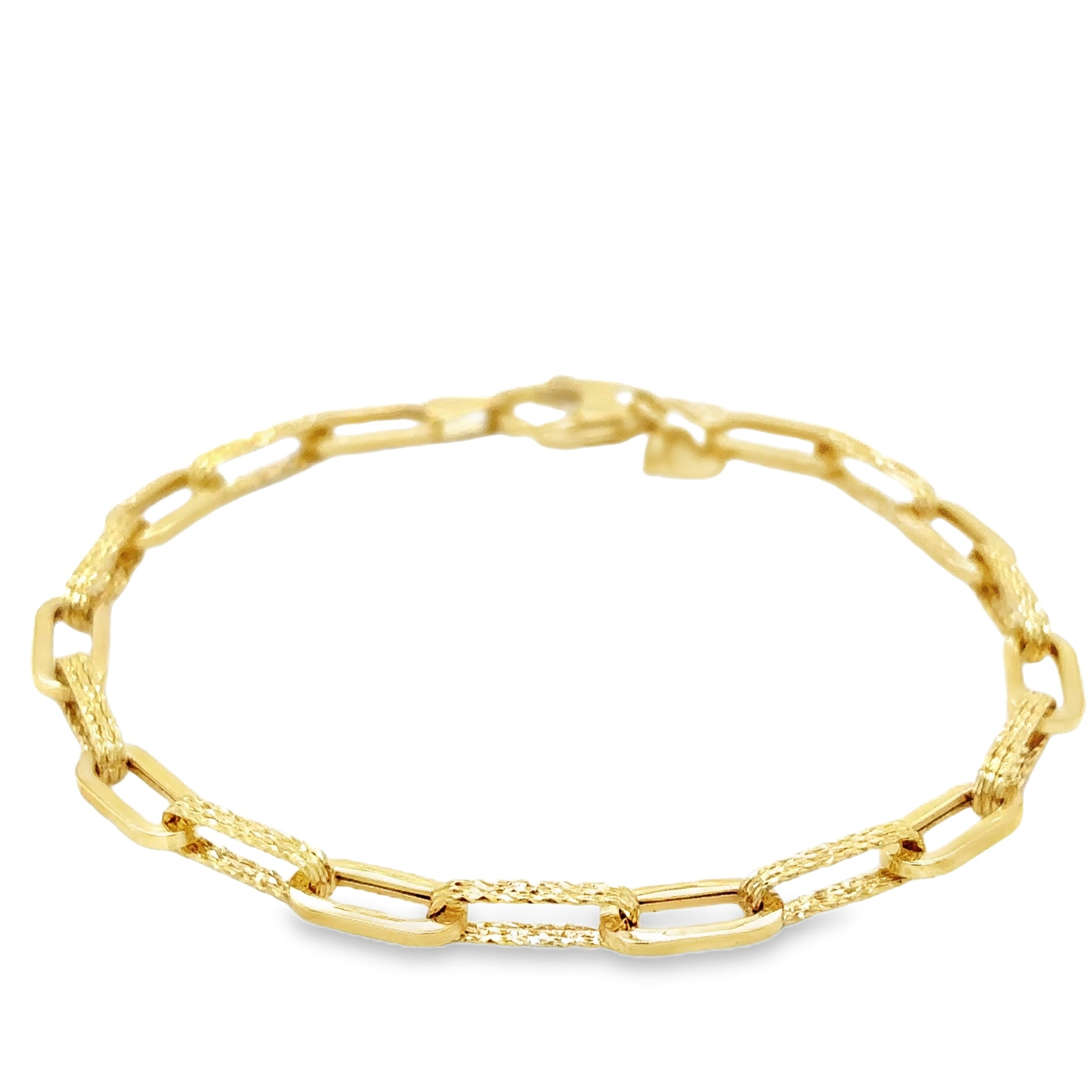 Pulsera De Oro Amarillo De 14Kt   4.40 G
