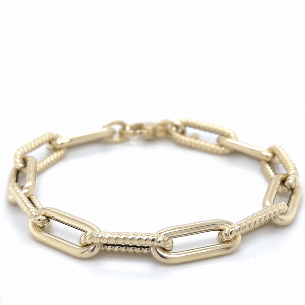 Pulsera De Oro Amarillo De 14Kt   7.05 G