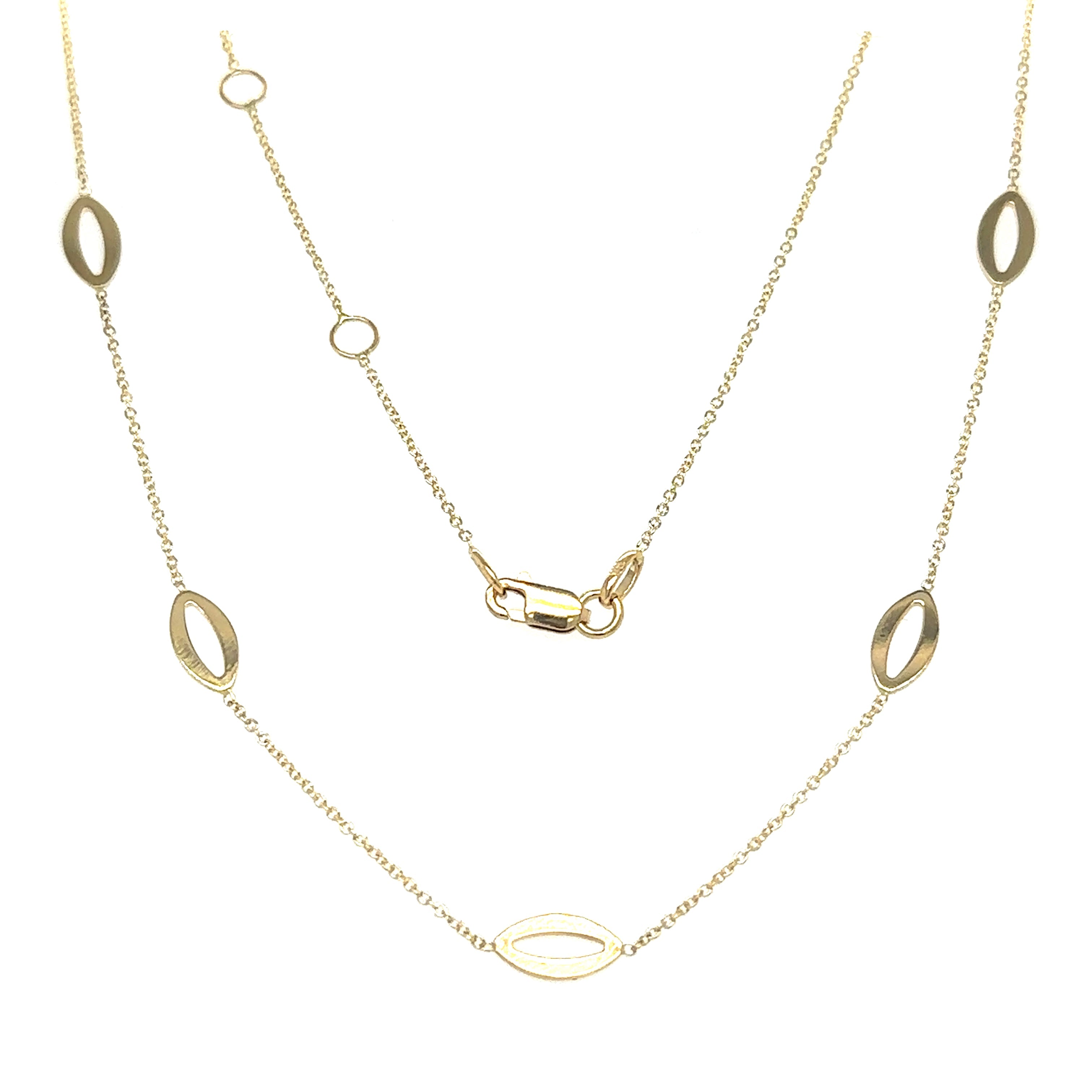 Collar Marquesa Abierto  2.55 G