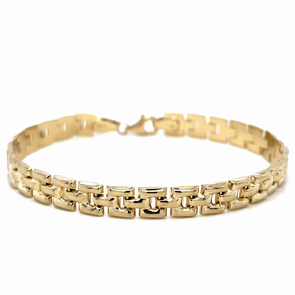 Pulsera De Oro Amarillo De 14Kt   7.65 G