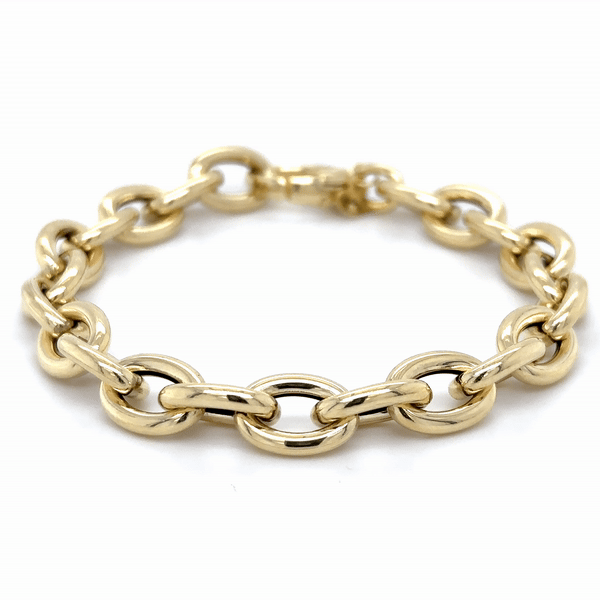 Pulsera De Oro Amarillo De 14Kt   6.30 G