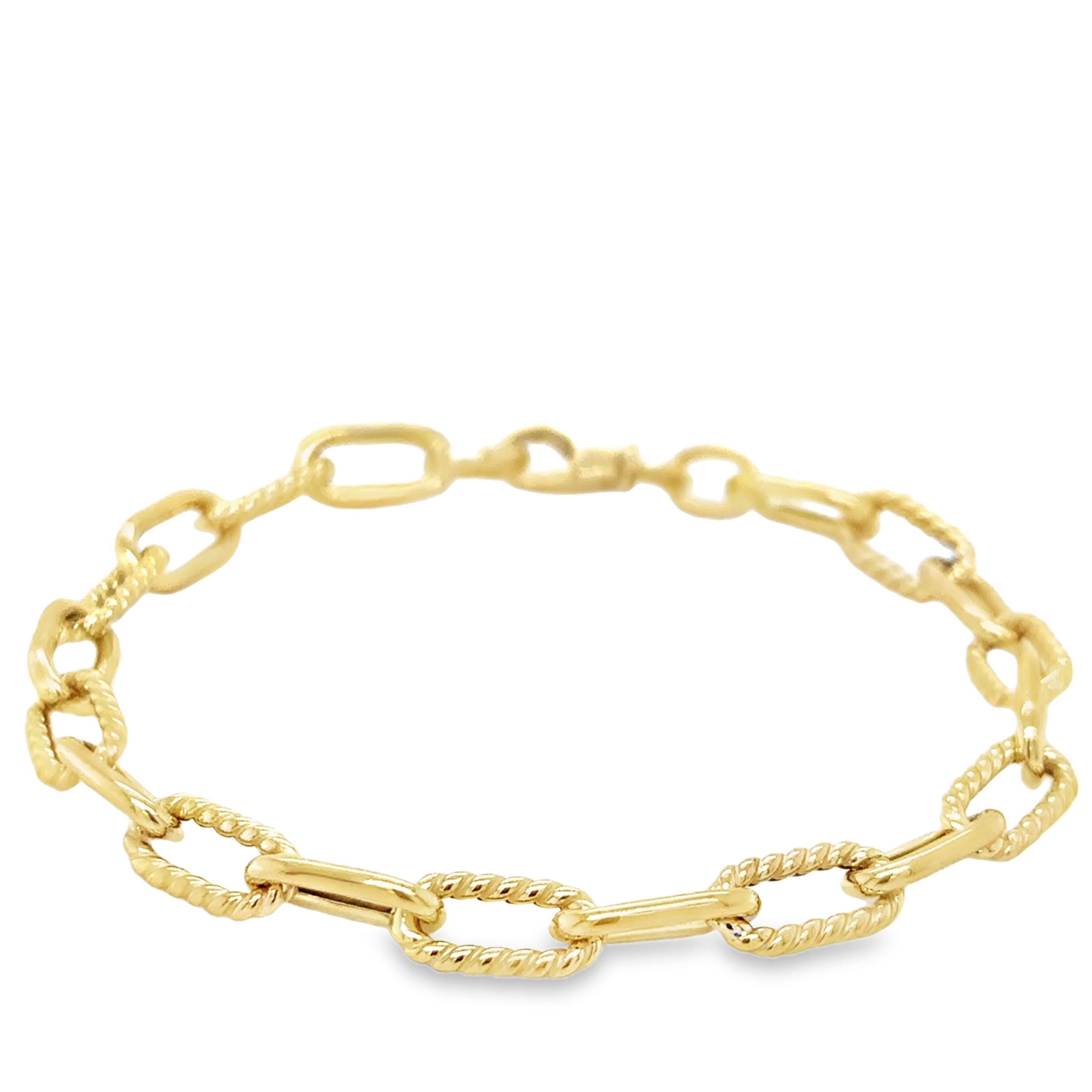Pulsera De Oro Amarillo De 14Kt   4.10 G