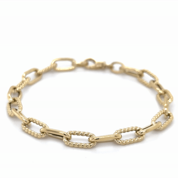 Pulsera De Oro Amarillo De 14Kt   4.10 G