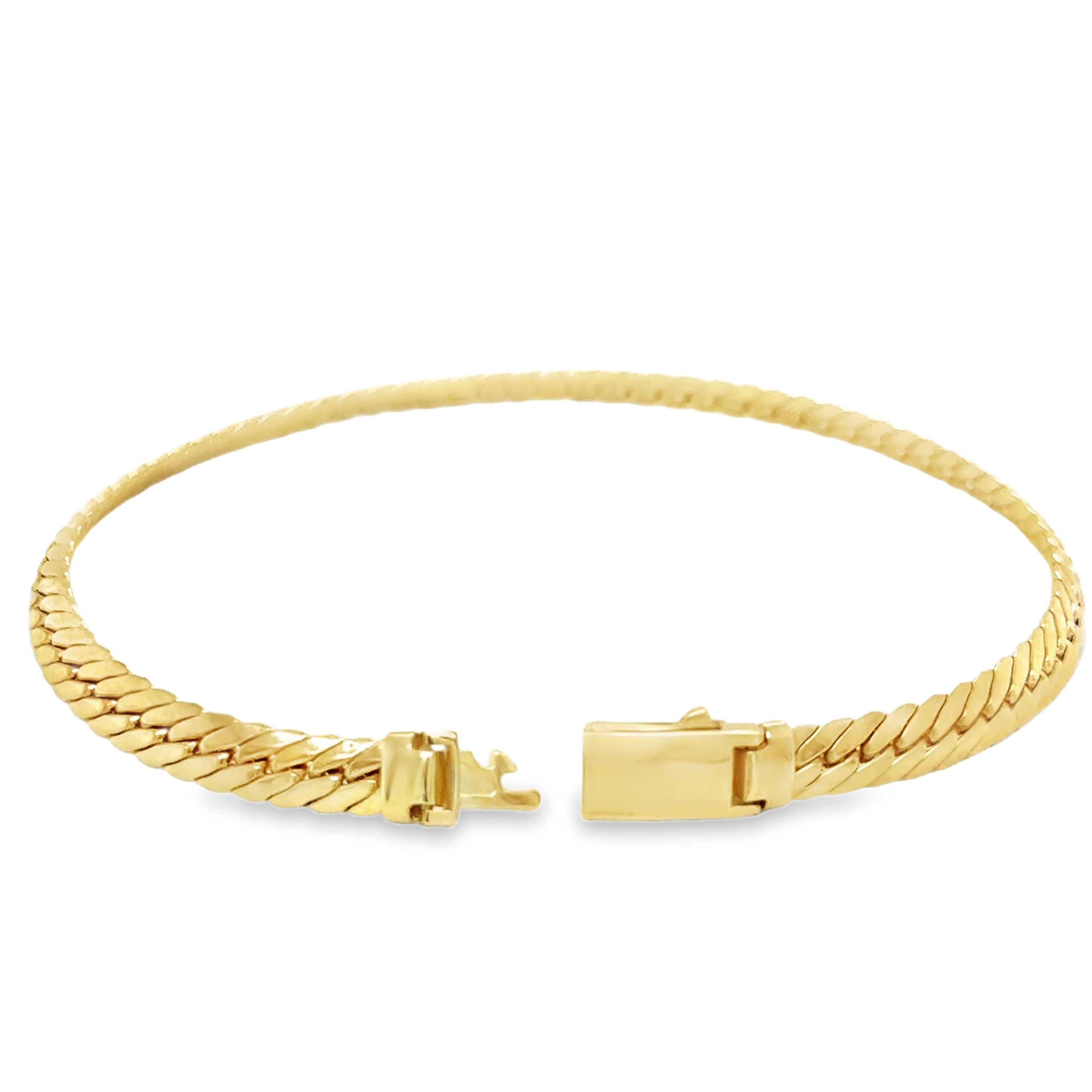 Pulsera De Oro Amarillo De 14Kt   5.70 G