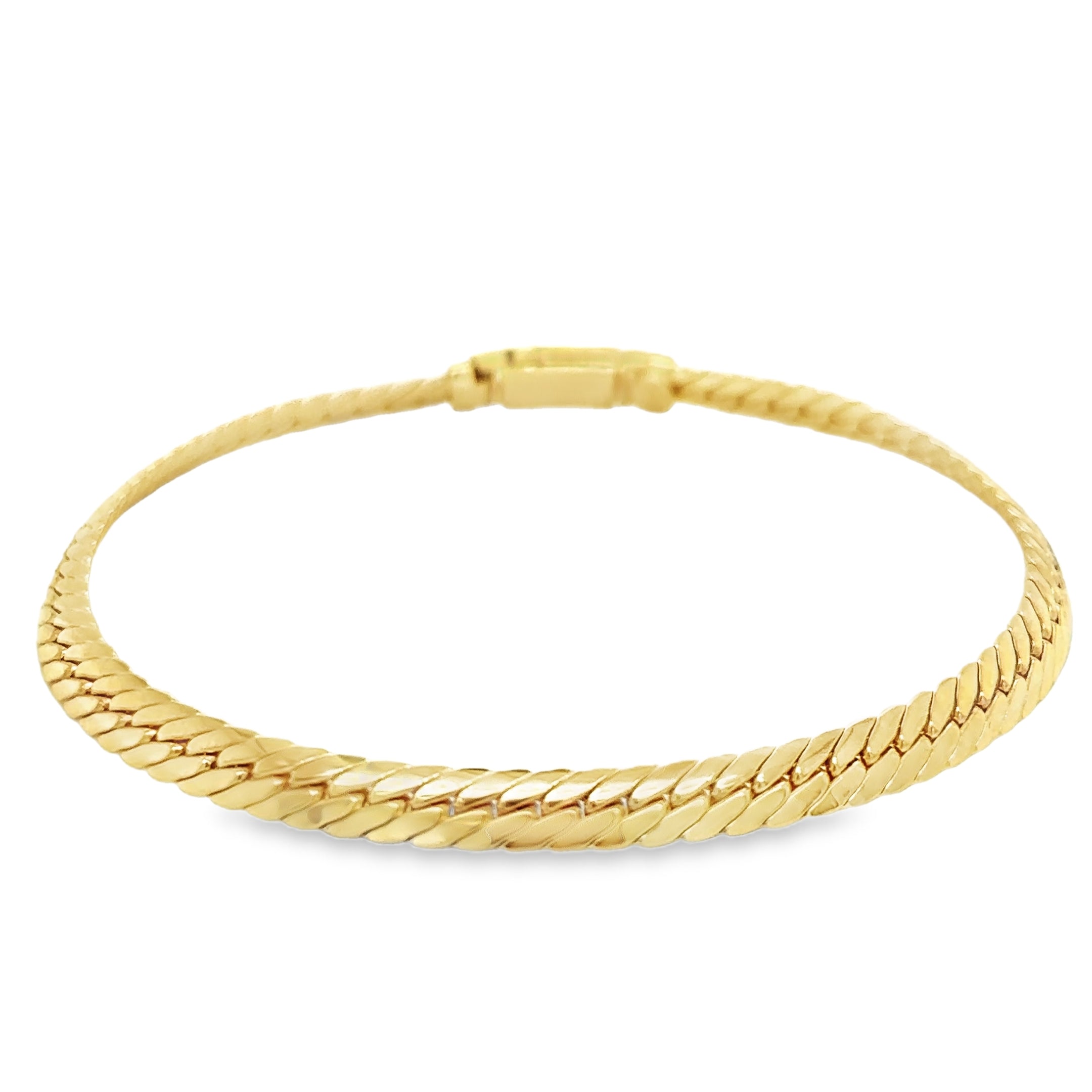 Pulsera De Oro Amarillo De 14Kt   5.70 G