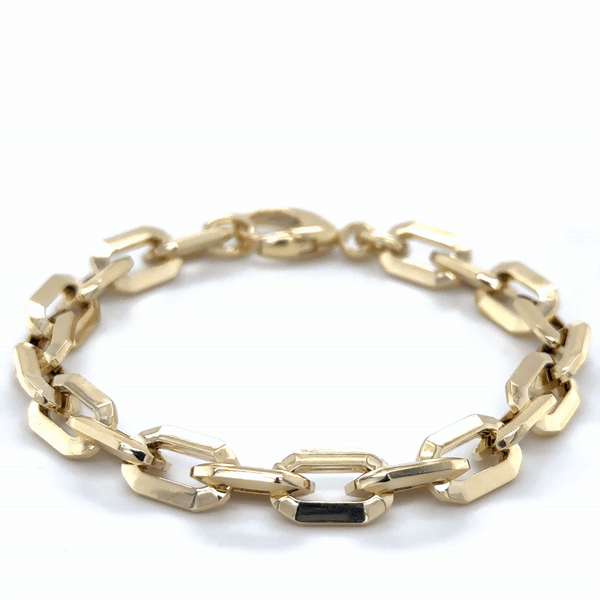 Pulsera De Oro Amarillo De 14Kt   9.60 G
