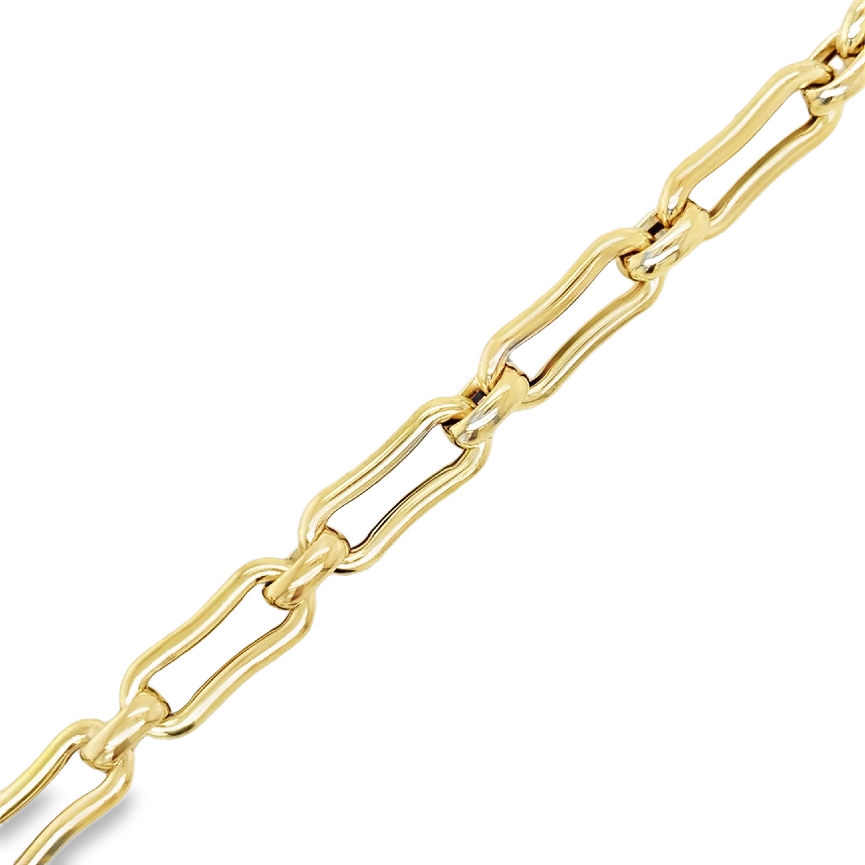 Pulsera De Oro Amarillo De 14Kt   3.75 G