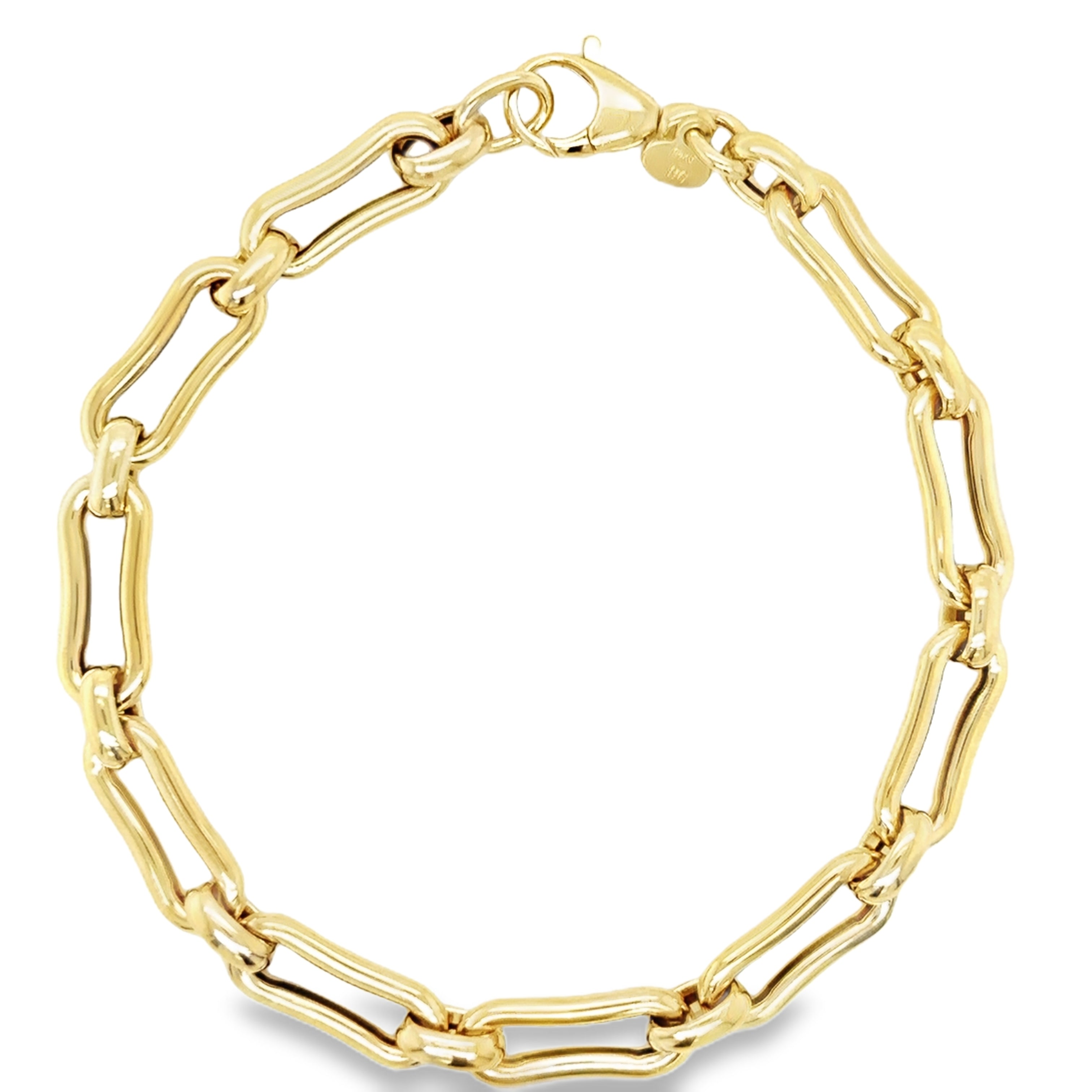 Pulsera De Oro Amarillo De 14Kt   3.75 G