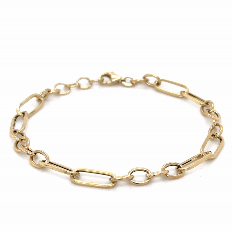 Pulsera De Oro Amarillo De 14Kt   2.85 G