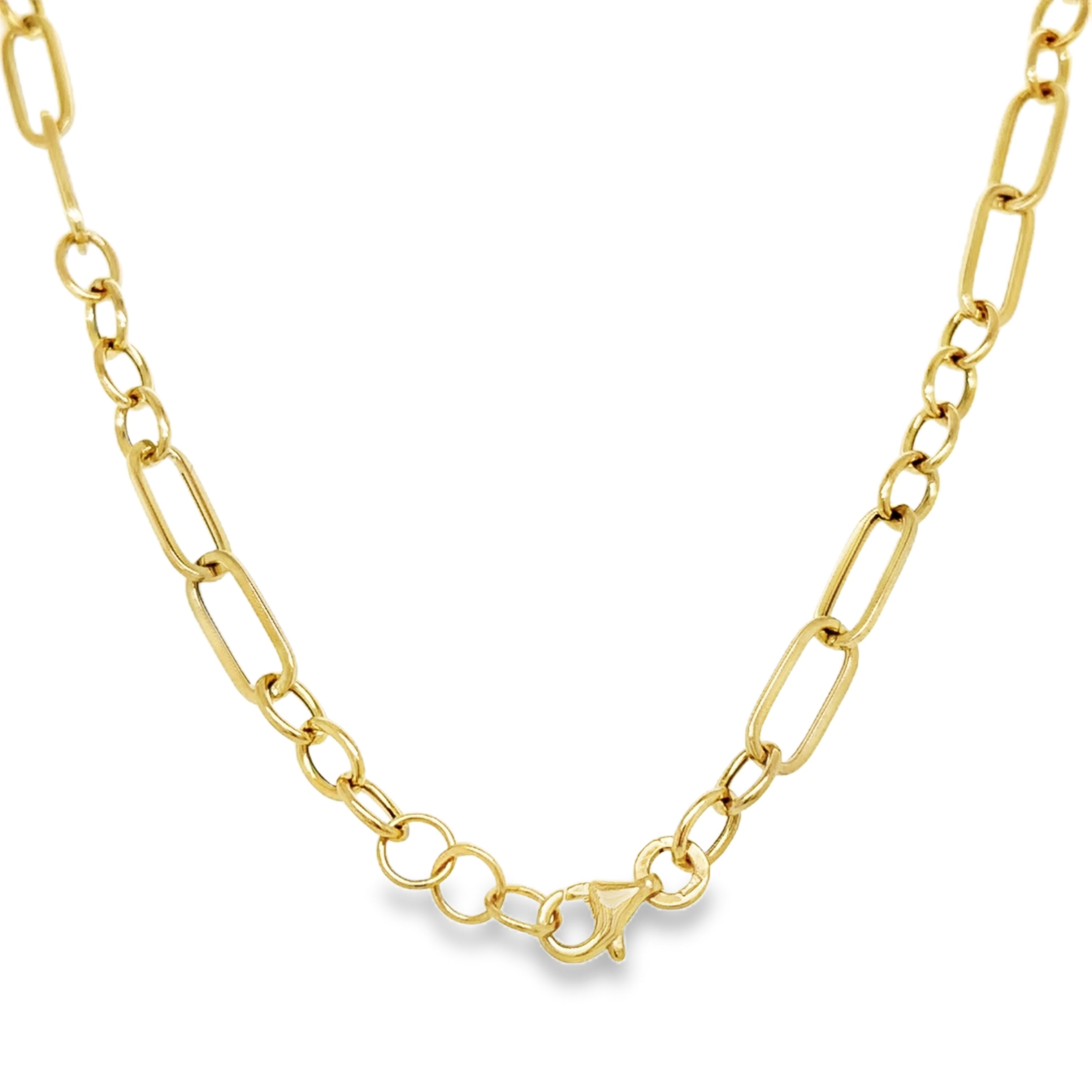 Collar De Oro Amarillo De 14K  6.10 G