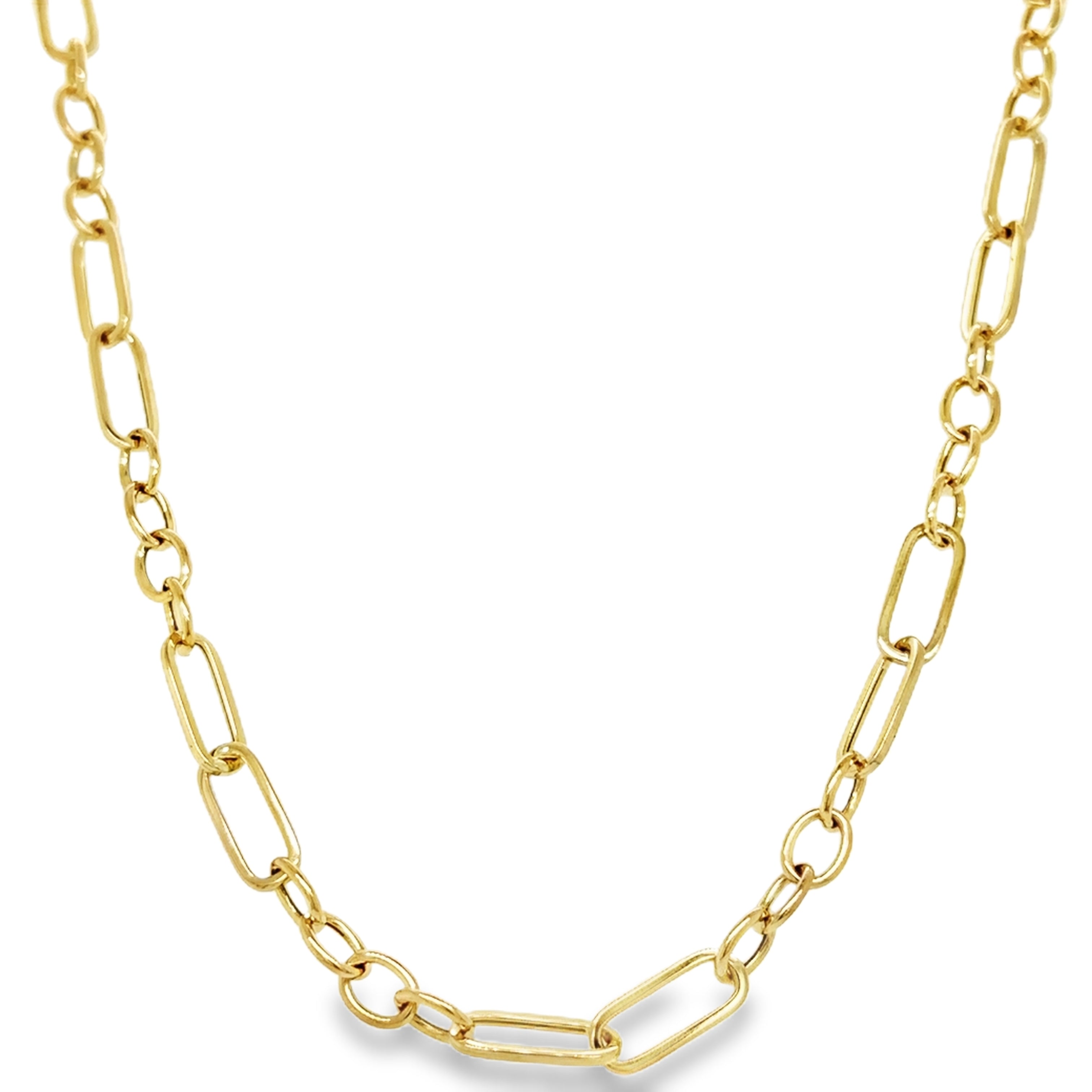 Collar De Oro Amarillo De 14K  6.10 G