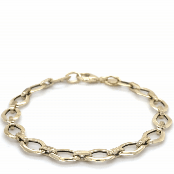 Pulsera De Oro Amarillo De 14K   2.50 G