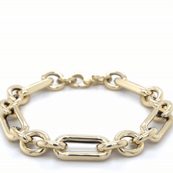 Pulsera De Oro Amarillo De 14Kt   8.65 G